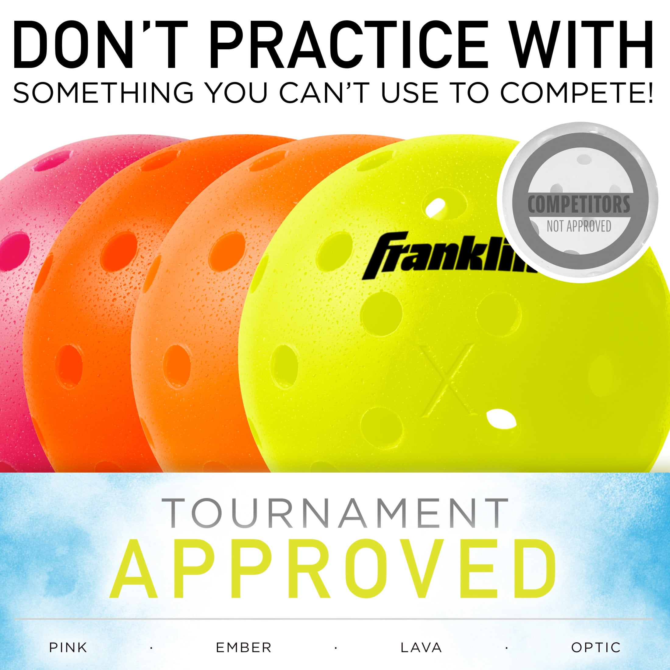 Franklin Sports Pickleball Starter Set with 10ft Net, (2) Paddles, and (2) X-40 Balls (Black, 10 ft) zvbtl