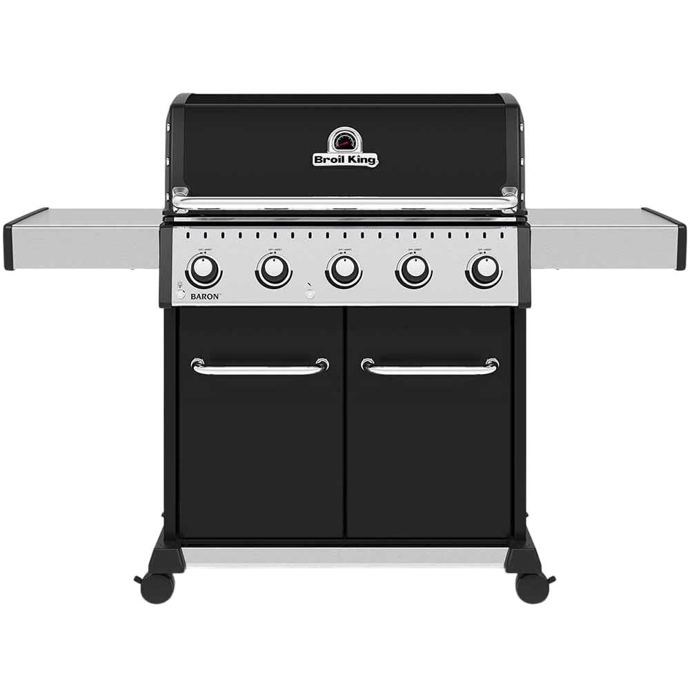 Broil King Baron 520 Pro Liquid Propane Gas Grill (Black, 780 sq in) pesbm