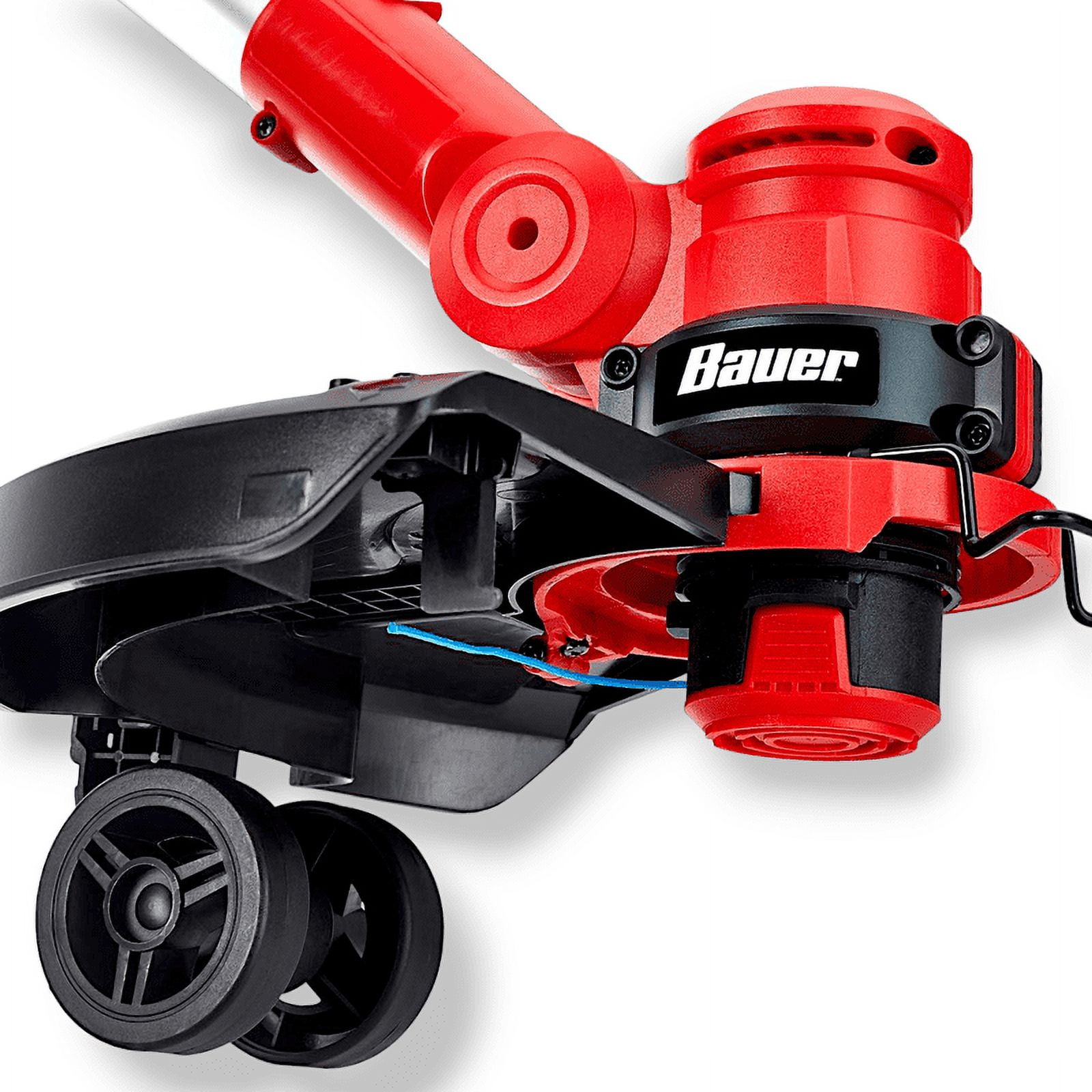 Bauer 12 in. Cordless String Trimmer and Edger, 20V Battery Operated Lawn Weed Cutter (Tool Only) 1rn03