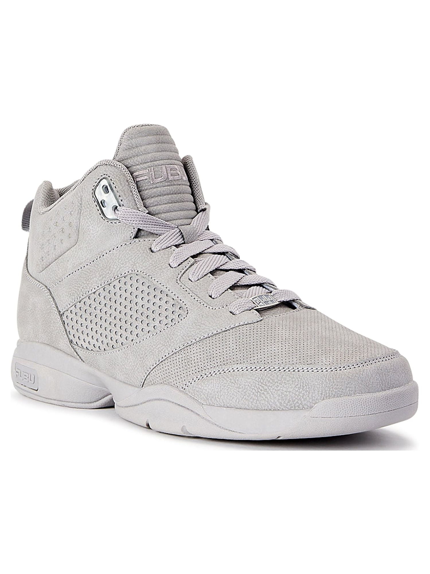FUBU Men's Zone High-Top Basketball Shoes (Grey, Size 10) e4yk5