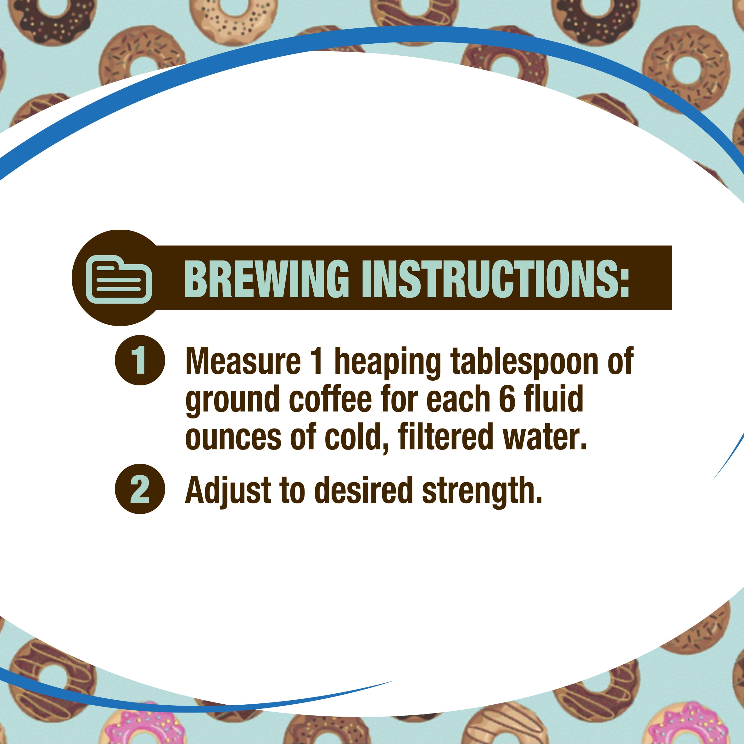 Great Value Donut Shop Ground Coffee, Medium Roast, Arabica Beans (32 oz) tjk16