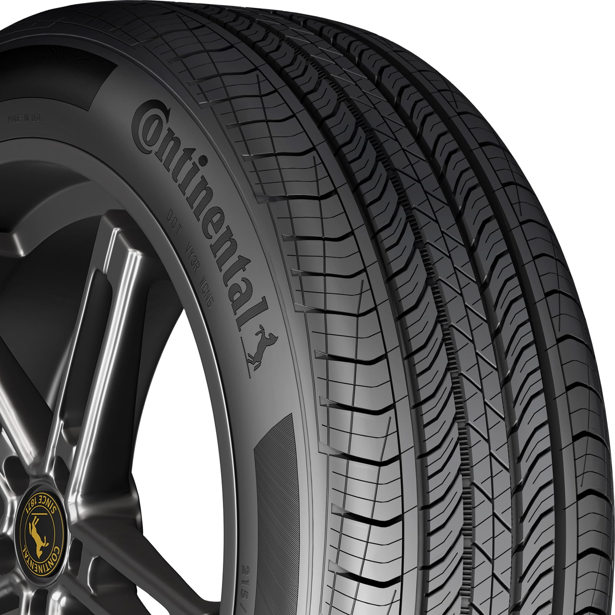Continental ProContact TX All Season Passenger Tire (245/45R19, 98H) lafce