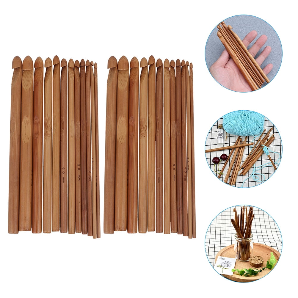 Ounona Ergonomic Crochet Hooks Set for Yarn Craft Knitting (2 Sets) vuqhv
