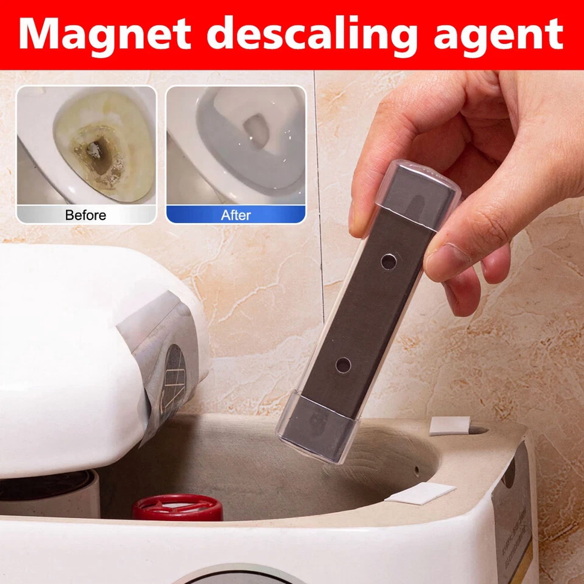 KLYNE Magnetic Toilet Bowl Cleaner Tank Descaler Eco-Friendly Maintenance Tool (4 Pack) pbusc