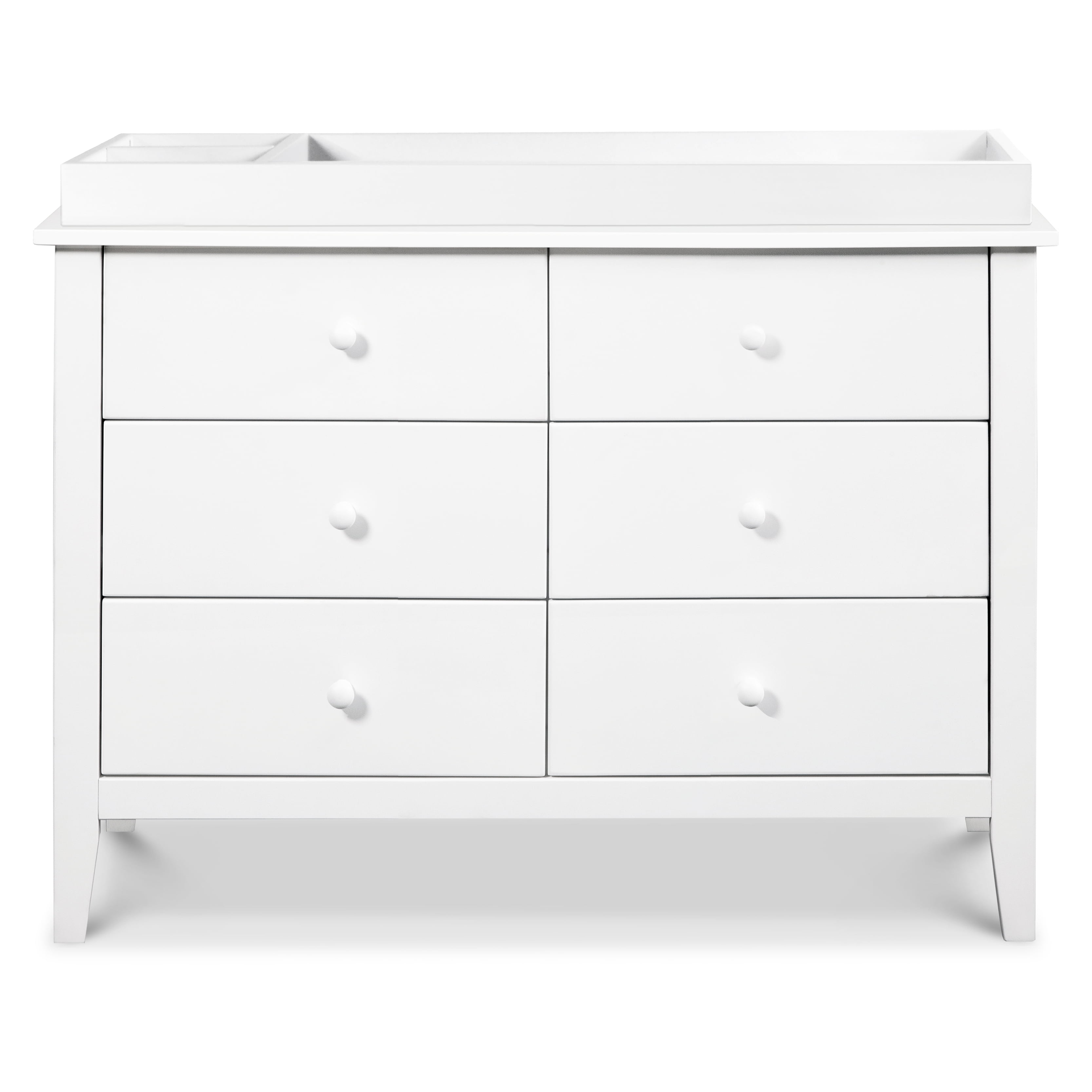Carter's by DaVinci Morgan 6-Drawer Dresser (White, 50 in x 19 in x 34 in) jpwi5