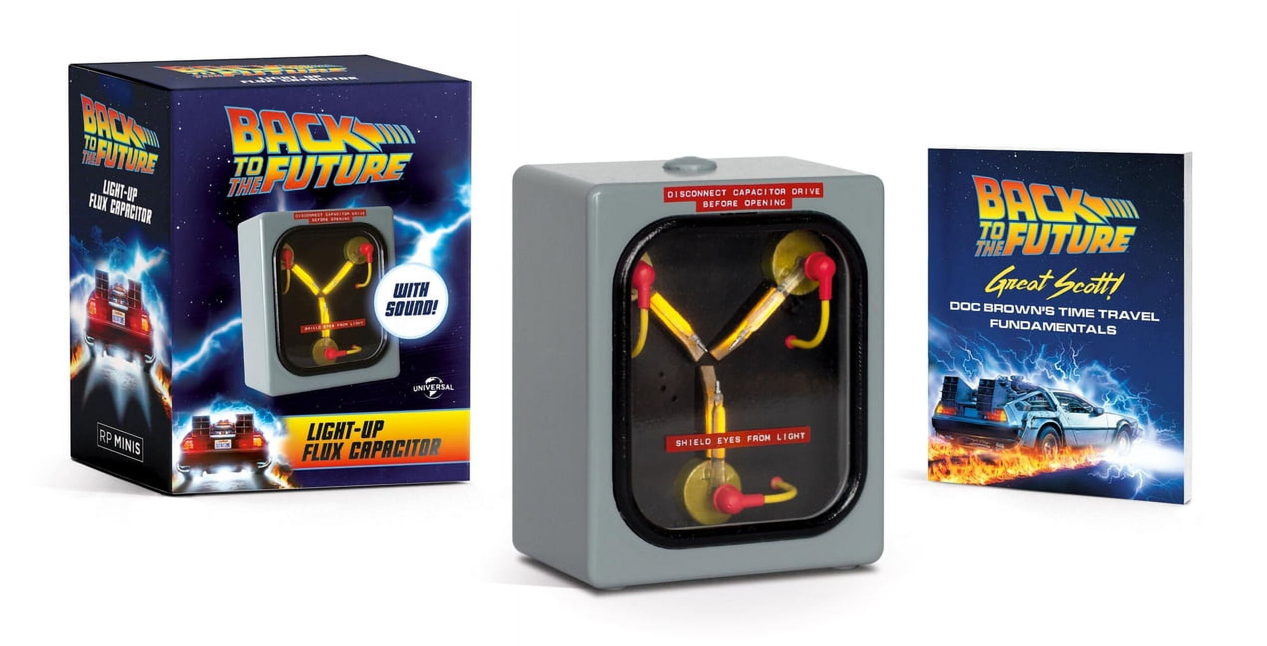 Rp Minis Back to the Future Light-Up Flux Capacitor Replica with Sound (40 Pages) vc684