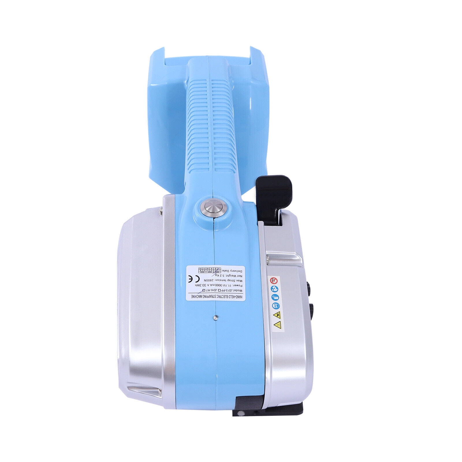 DENSET Automatic Strapping Machine Battery Operated Banding Tool for 0.5-0.625 in PP PET Straps (Blue) yqv1z