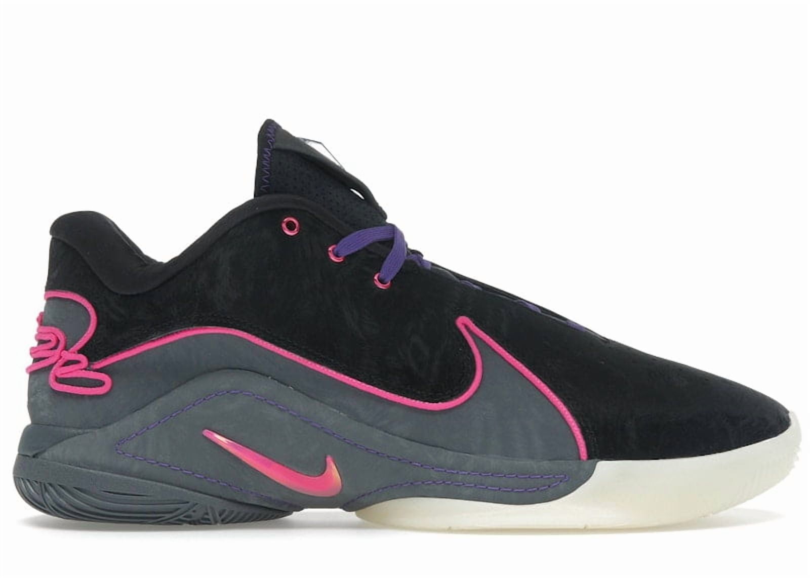 Nike LeBron 22 Blacklight Basketball Shoes (Black, 7) yvcpn