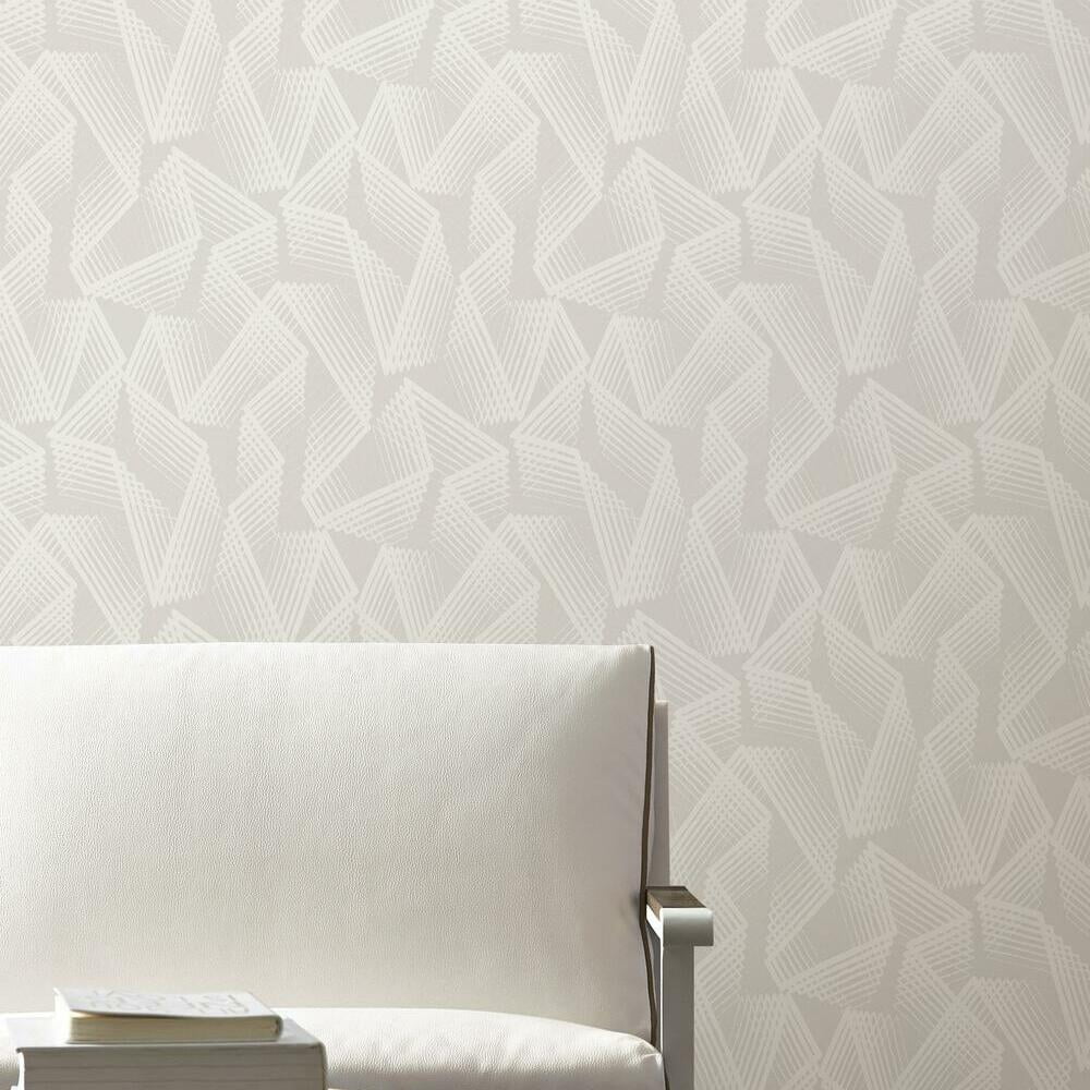 RoomMates Acceleration Peel and Stick Wallpaper (Grey, 20.5 in x 16.5 ft) m2t8m