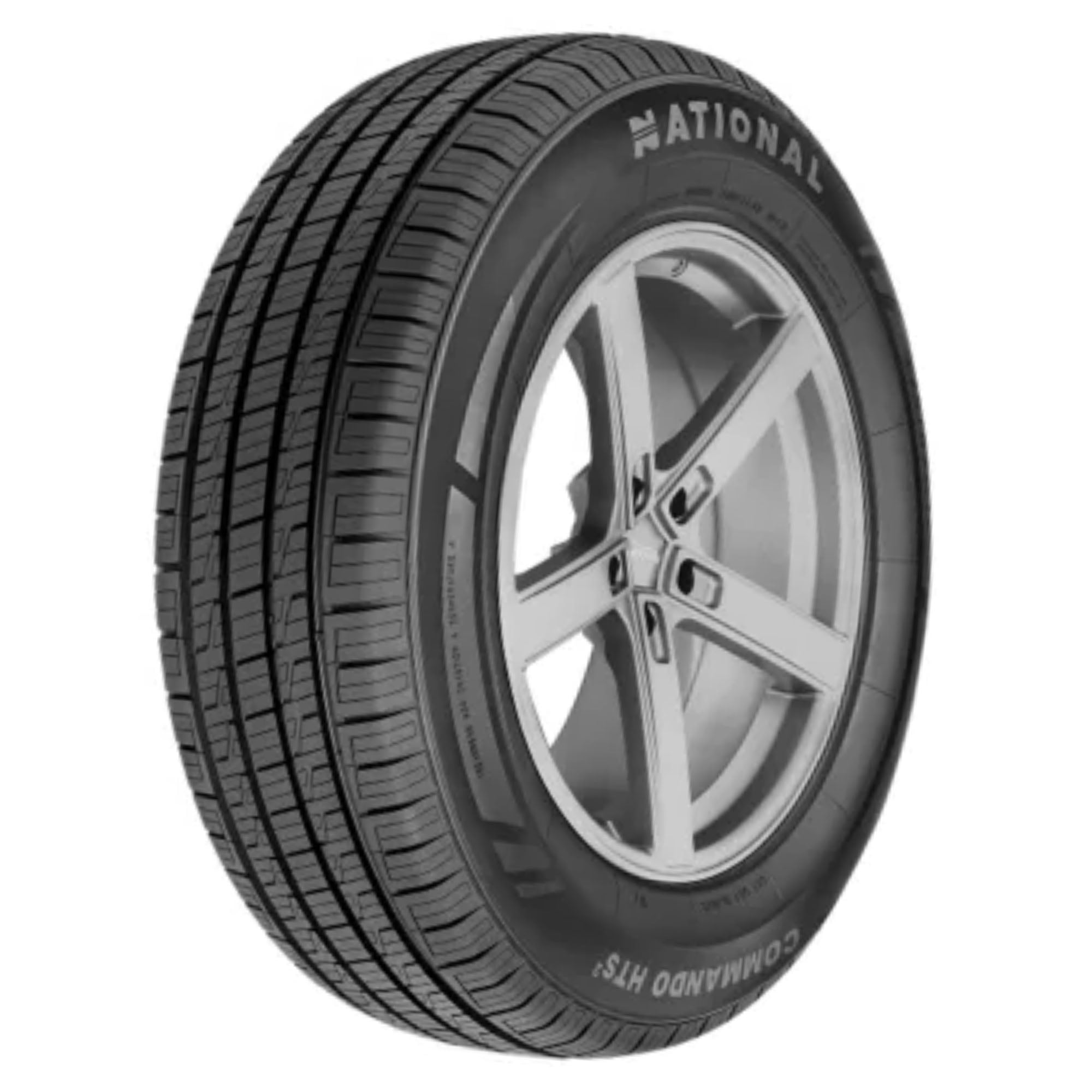 National Commando HTS 2 All-Season SUV Crossover Tire (235/60R18) b4qao