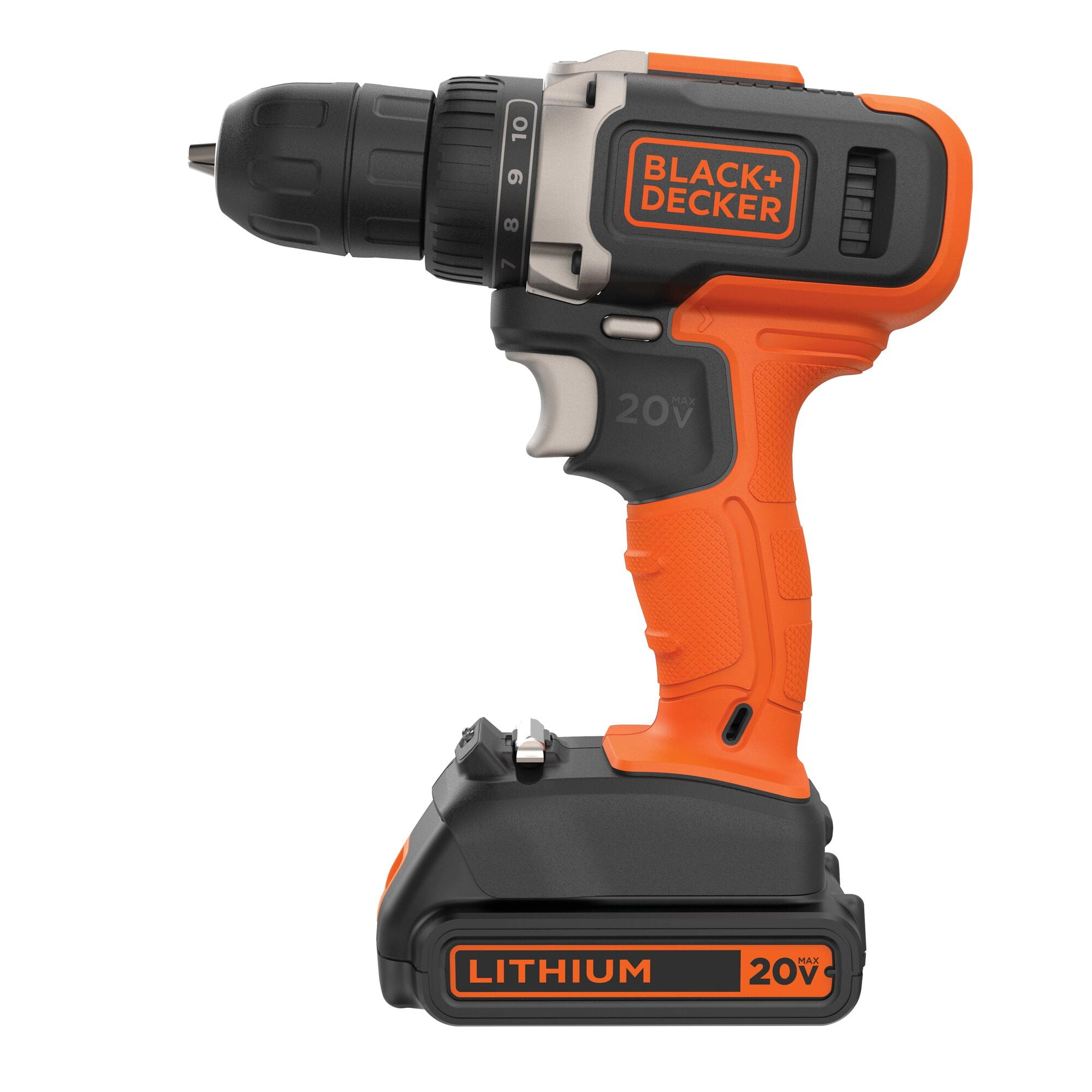 BLACK+DECKER 20V Cordless Drill and Driver Project Kit (Black, 83 Piece Set) dyeyv