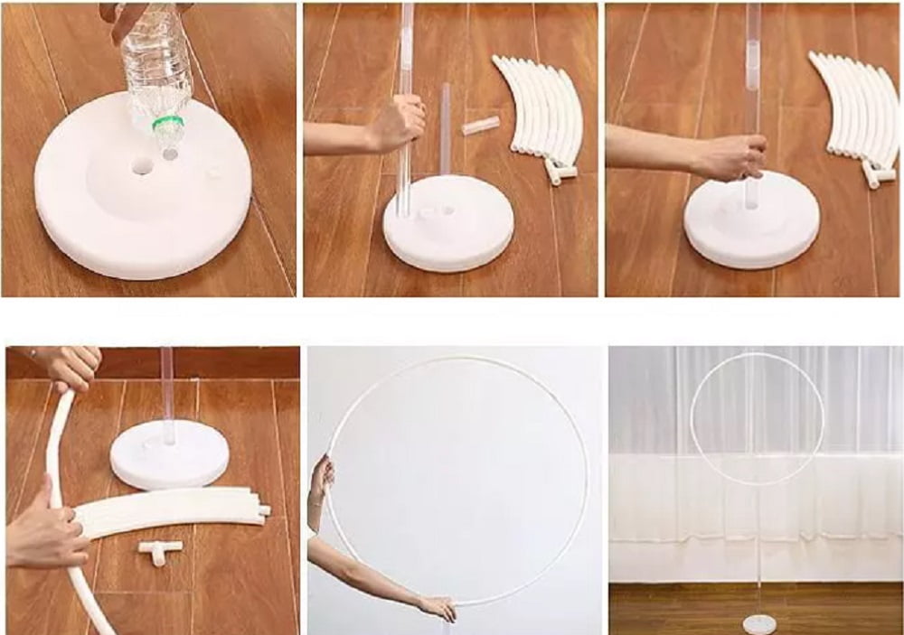 TIKA Balloon Column Arch Stand Kit for Party Decorations (1 Set) wuntk