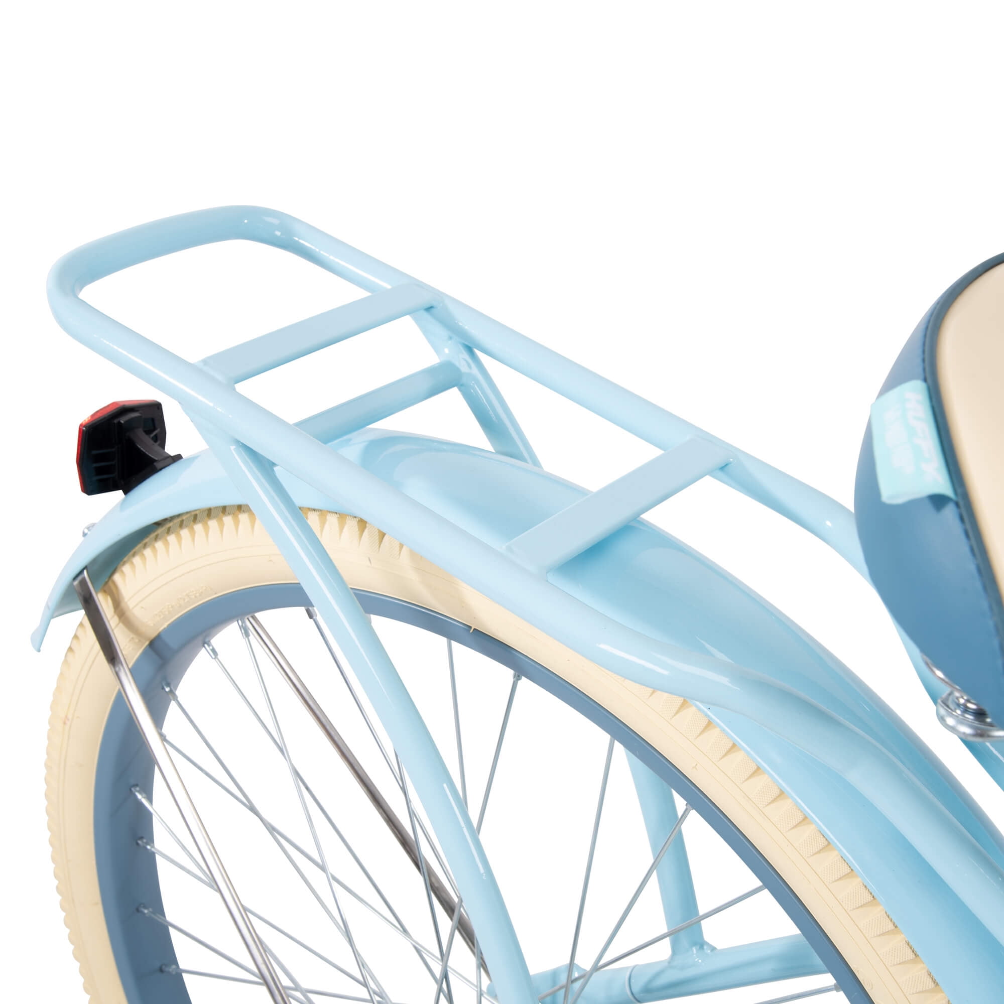 Huffy Nel Lusso Cruiser Bike for Women, Single-Speed Comfort Bicycle (Light Blue, 26 in) whw42