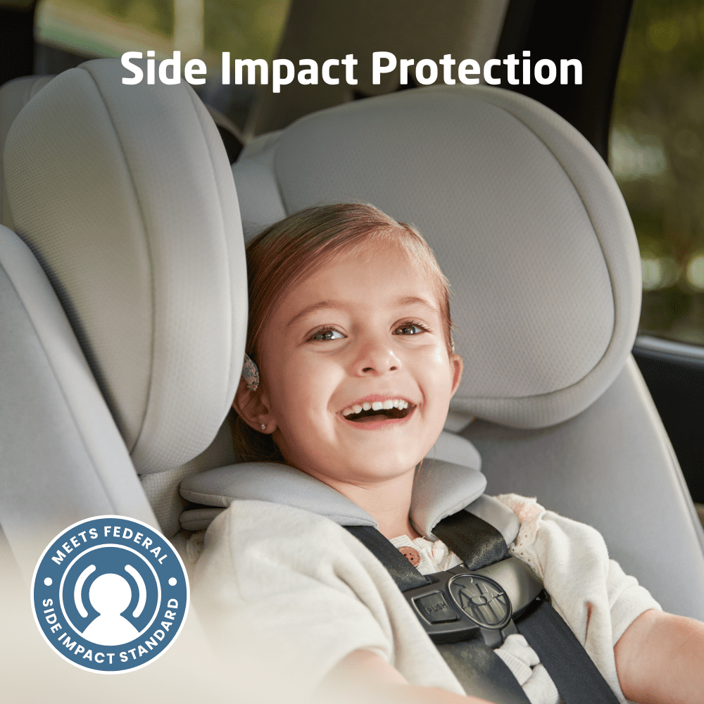 Maxi-Cosi Pria All-in-One Convertible Car Seat (Sea Storm Black, 5-100 lbs) i8s9b