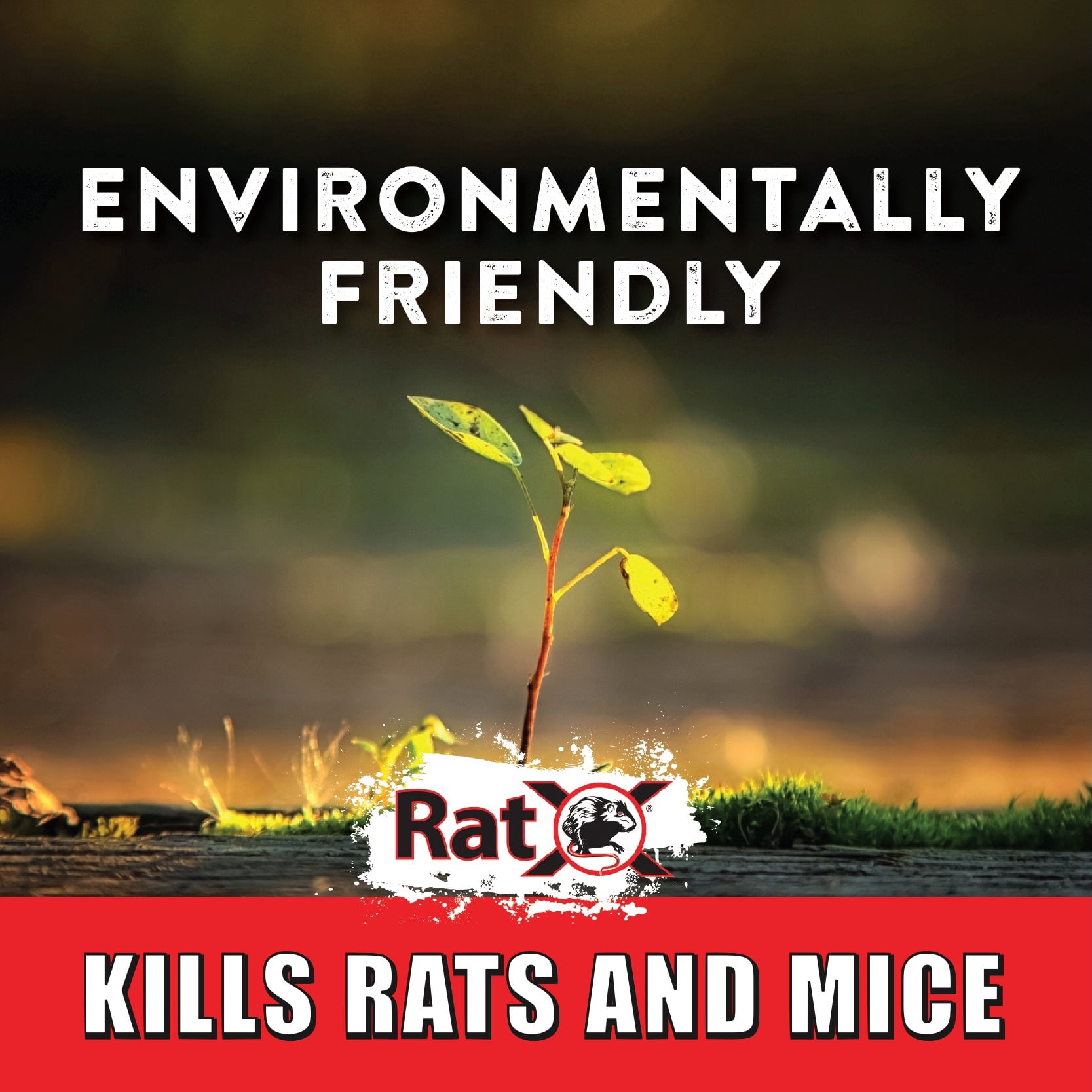 RatX Non-Toxic Rodent Control Pellets (3-Pack) fke7w
