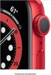 Apple Watch Series 6 Smartwatch (PRODUCT)RED Aluminum Case with Sport Band (40mm) kzg4d