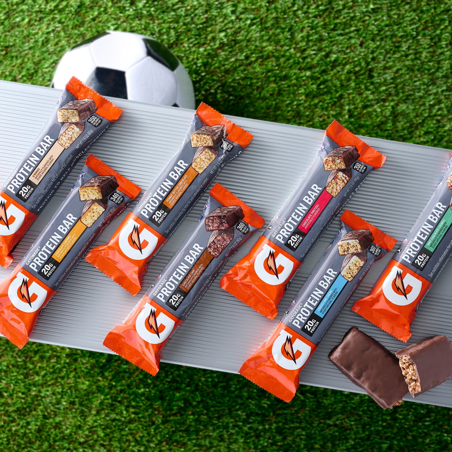 Gatorade Whey Protein Recover Bars, Peanut Butter Chocolate (6 Ct) cm2z1