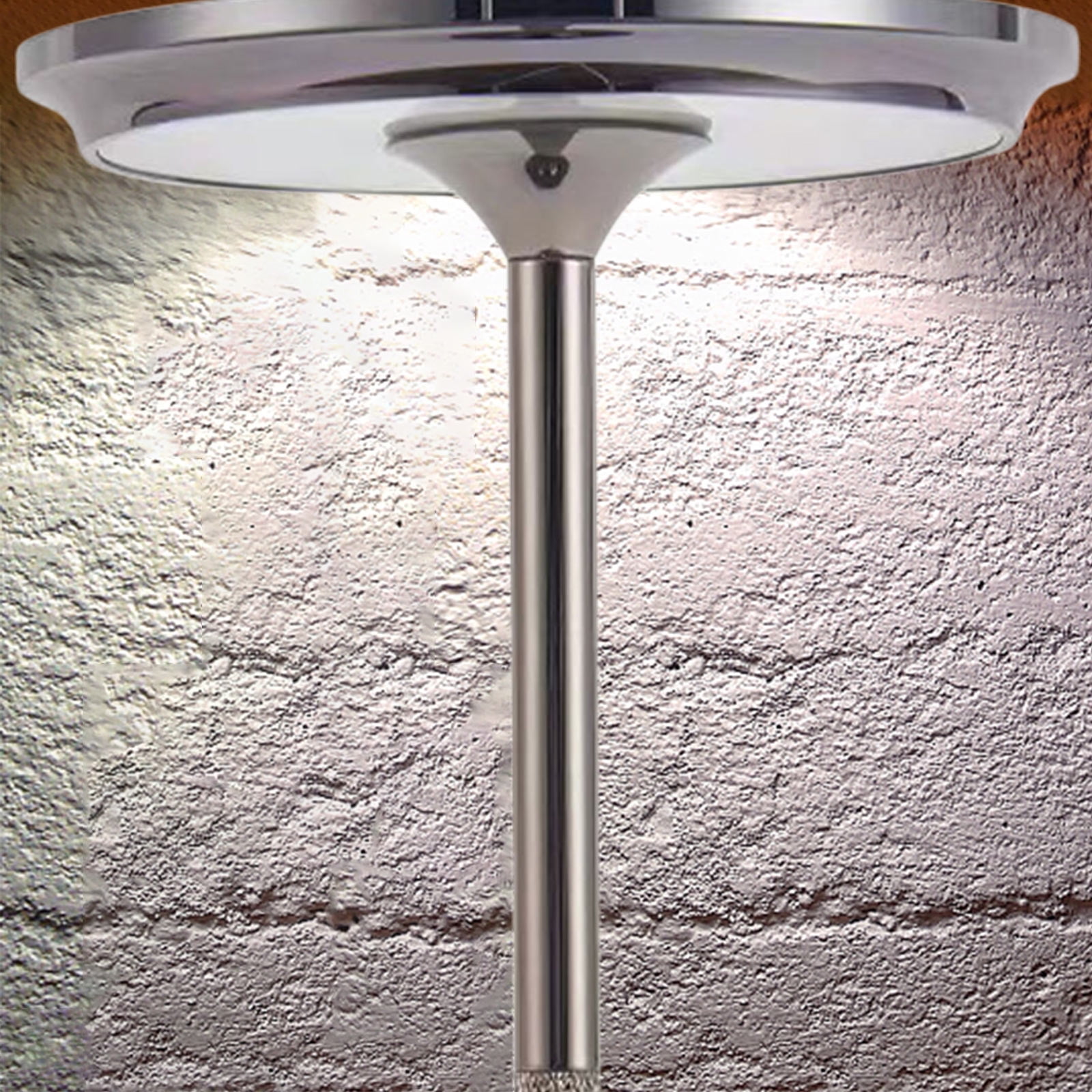 Wovilon LED Desk Lamp Japanese Retro Style Rechargeable Cordless Night Light (Clear, 10 in) wn1qx