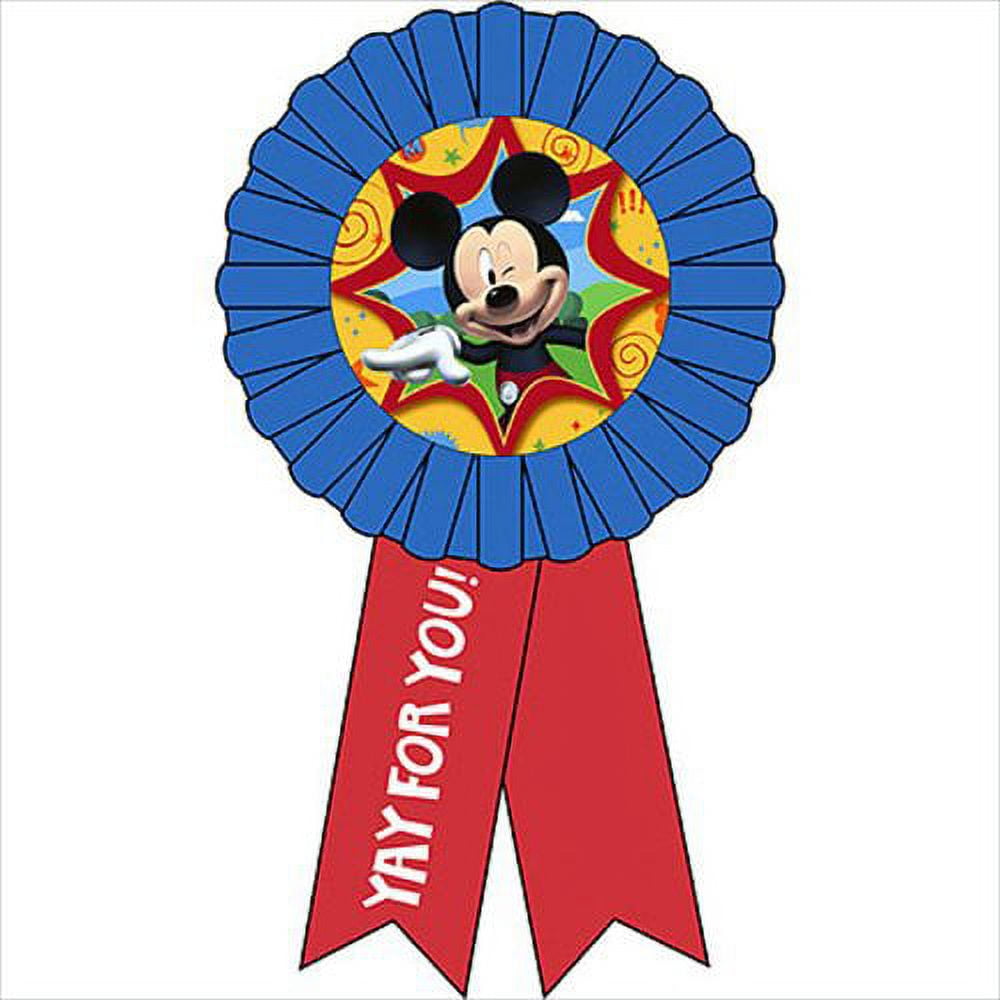 Disney Mickey Mouse Fun and Friends Guest of Honor Ribbon (1 Count) qhv59