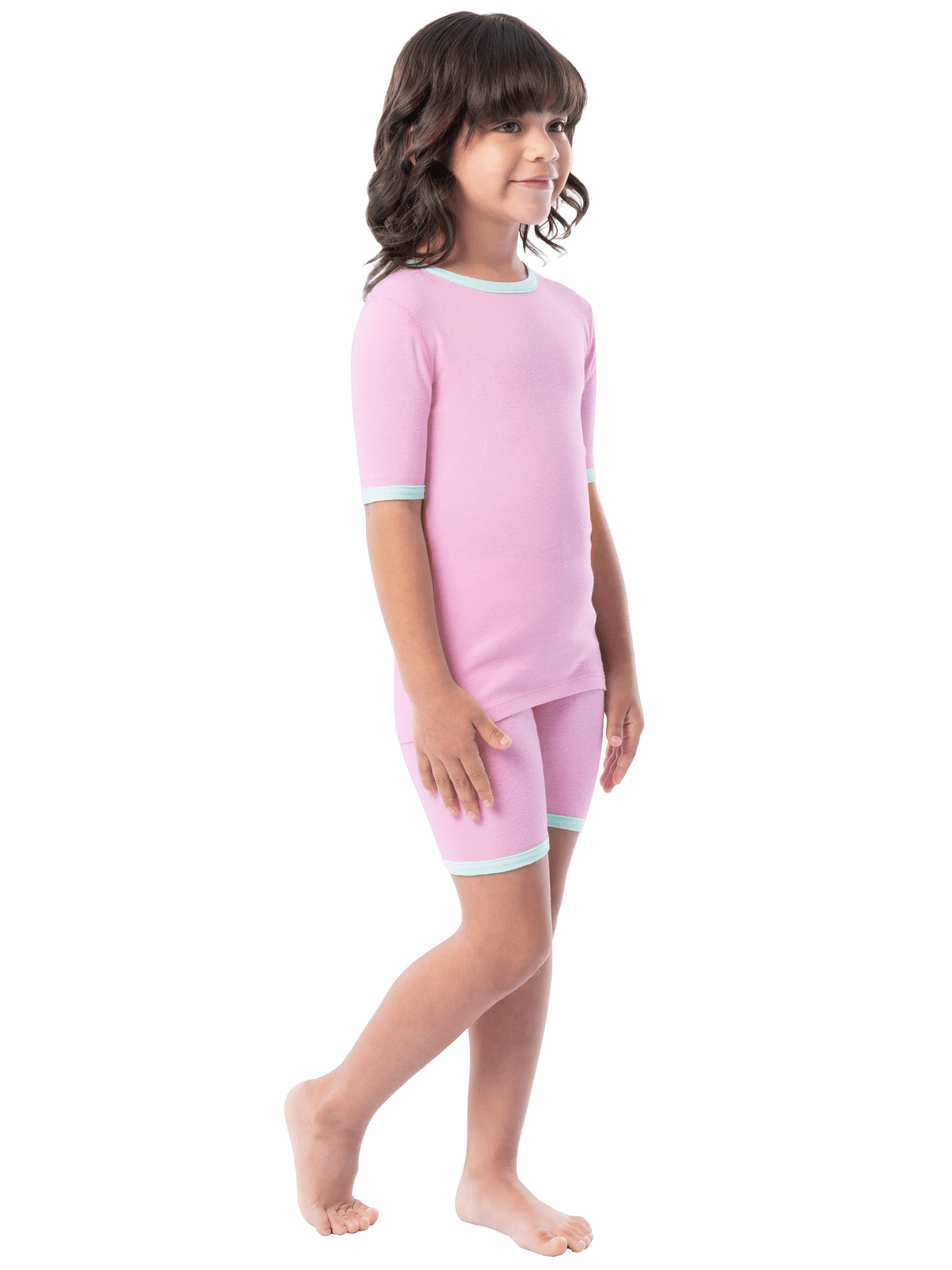 Fruit of the Loom Girls Snug Fit Cotton Pajama Set (4-Piece, Sizes 4-12) iptme