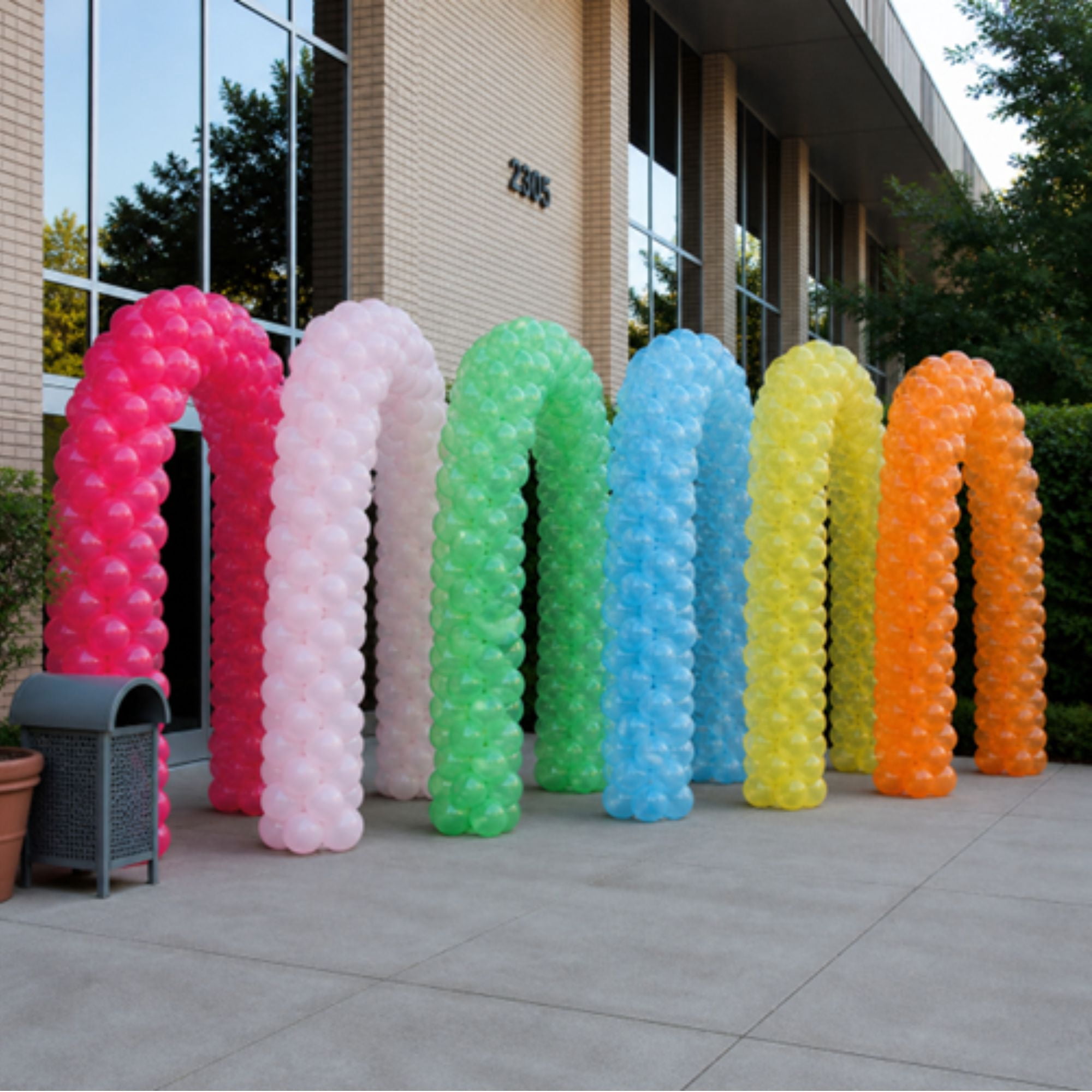 Way To Celebrate Standard Mix Latex Balloons (Multicolor, 15 Pack, 12 in) wpceg