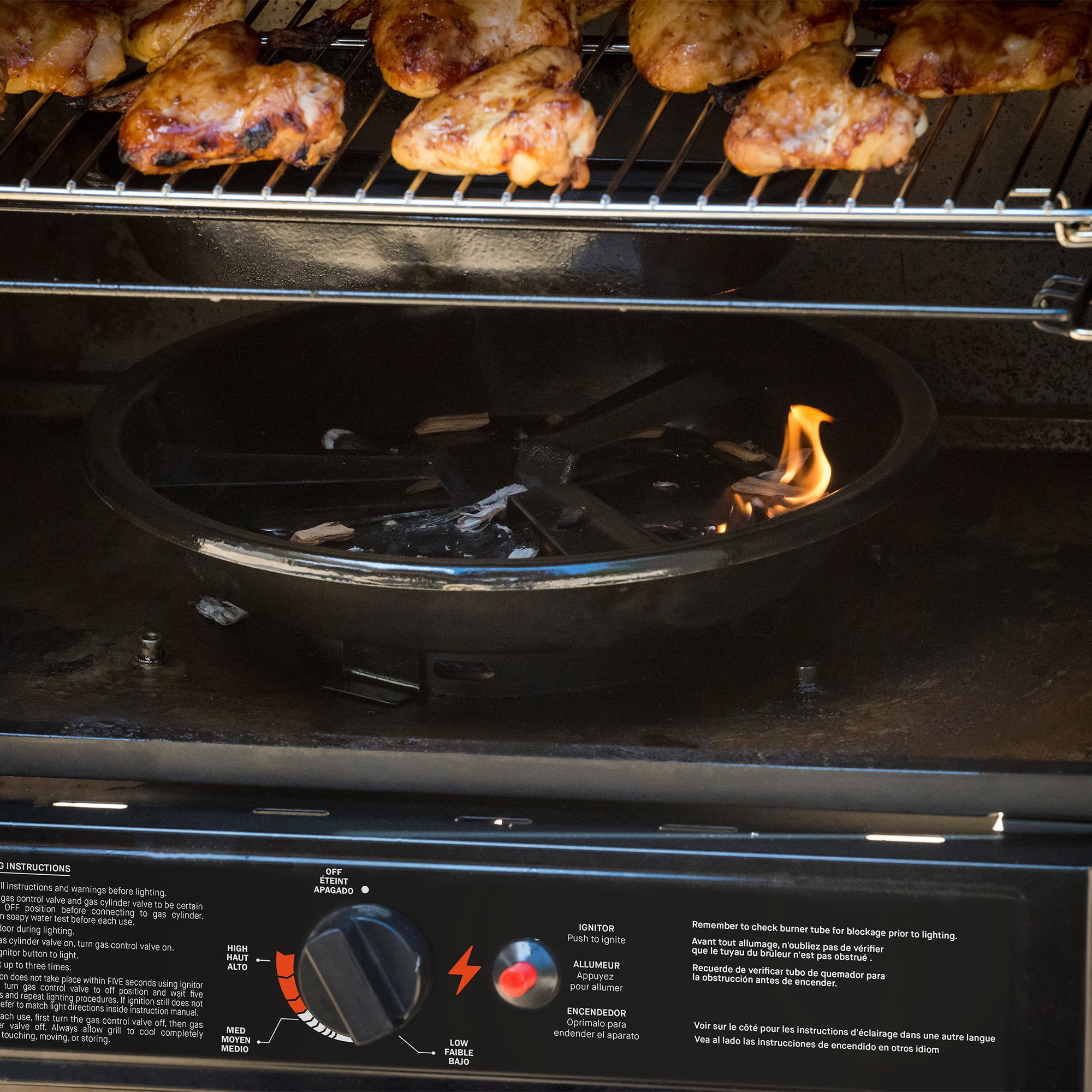 Masterbuilt Two Door Propane Smoker, Vertical Outdoor Cooking Grill (Black, 30 in) 7uvb8