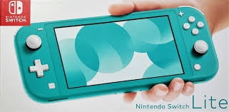 Nintendo Switch Lite Handheld Gaming Console (Turquoise, 1 Pack) cziwh