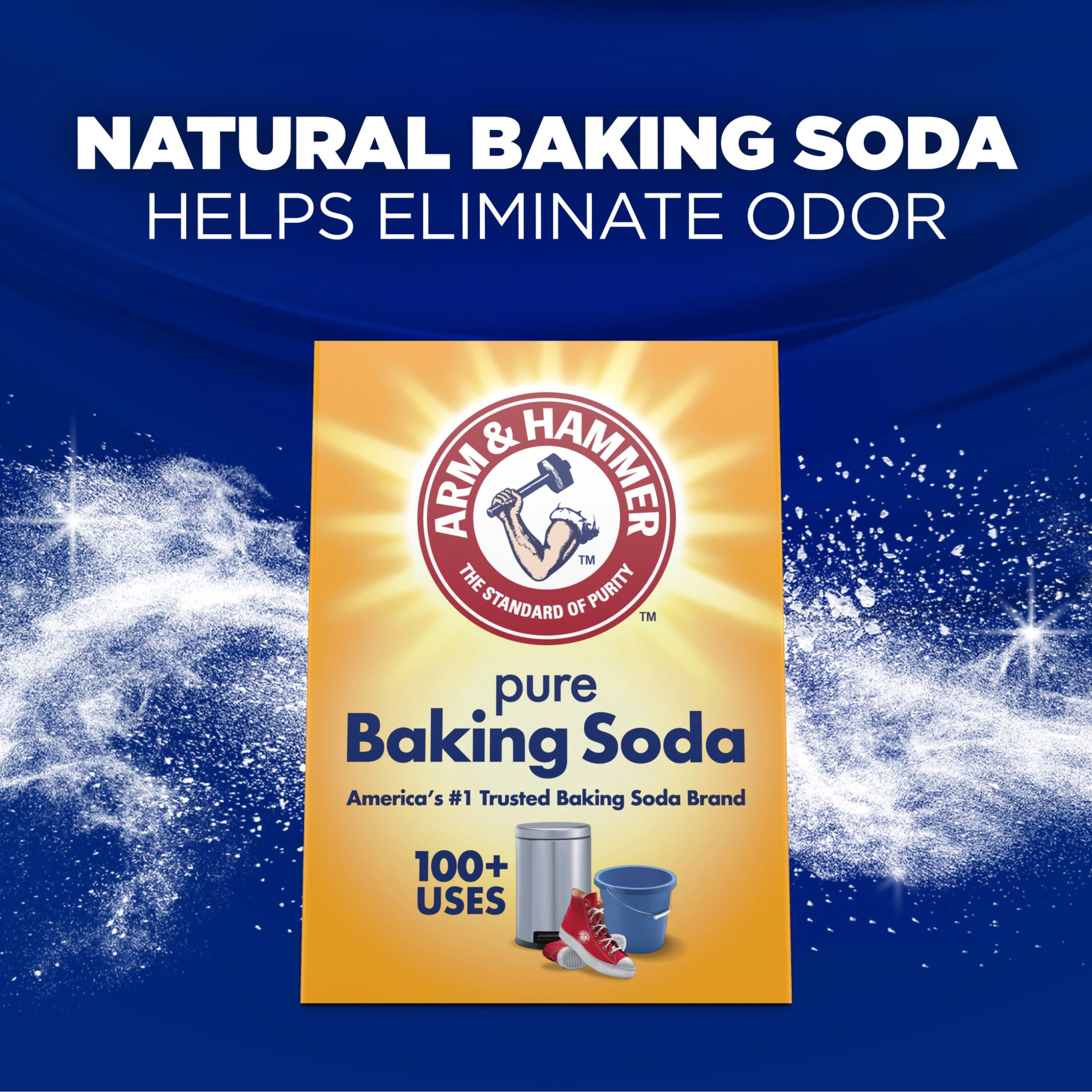 ARM & HAMMER Powder Laundry Detergent, Alpine Clean, Deep Cleaning Formula (9.56 lb) 59dpz