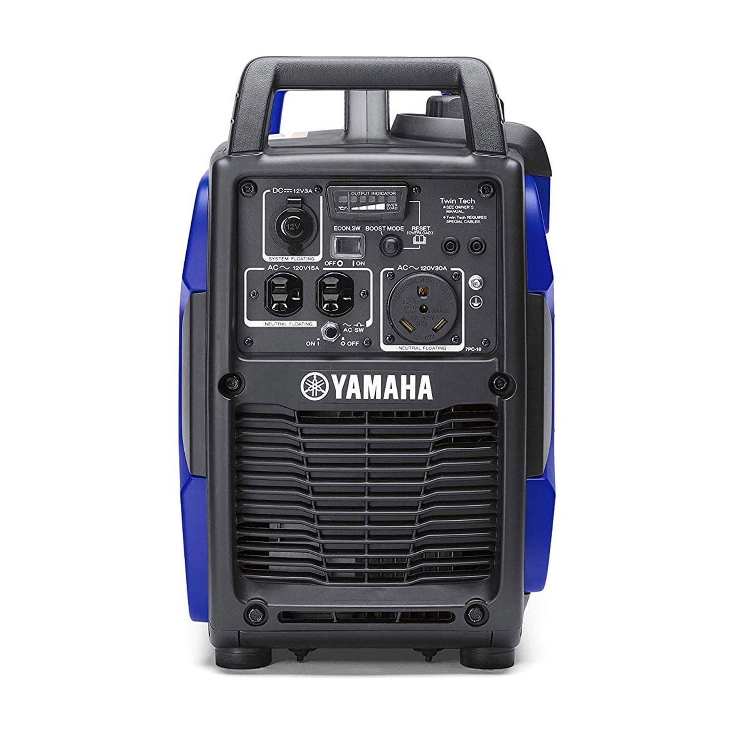 Yamaha EF2200iS Portable Inverter Generator, Super Quiet Power Station for RV and Camping (Blue, 2200 Watt) rnc9o