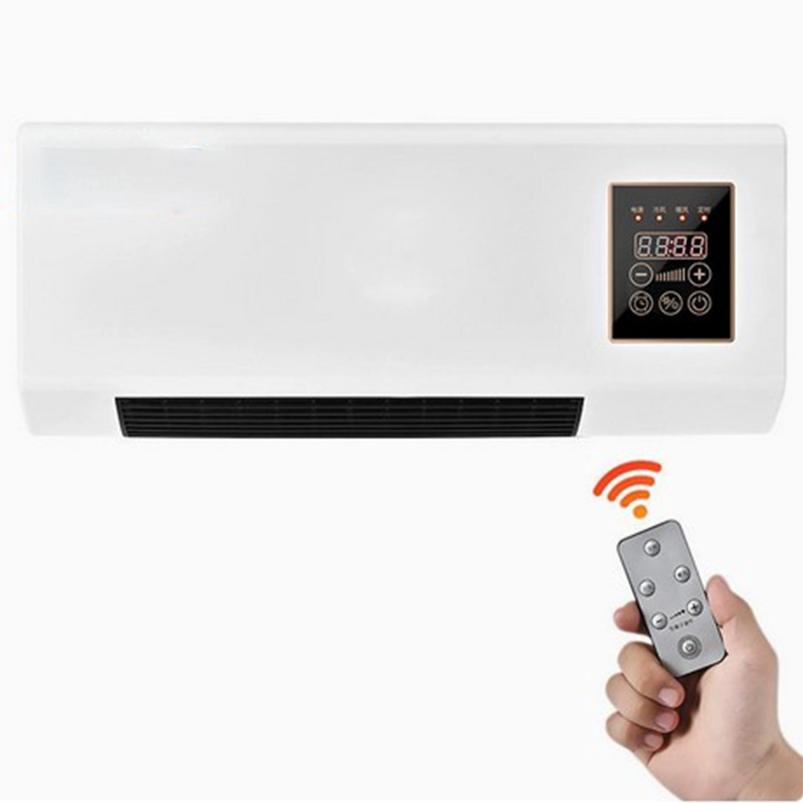 Yayiaclooher Portable Air Conditioner 3-in-1 Bladeless Fan (White, 12000 BTU) fm2r6