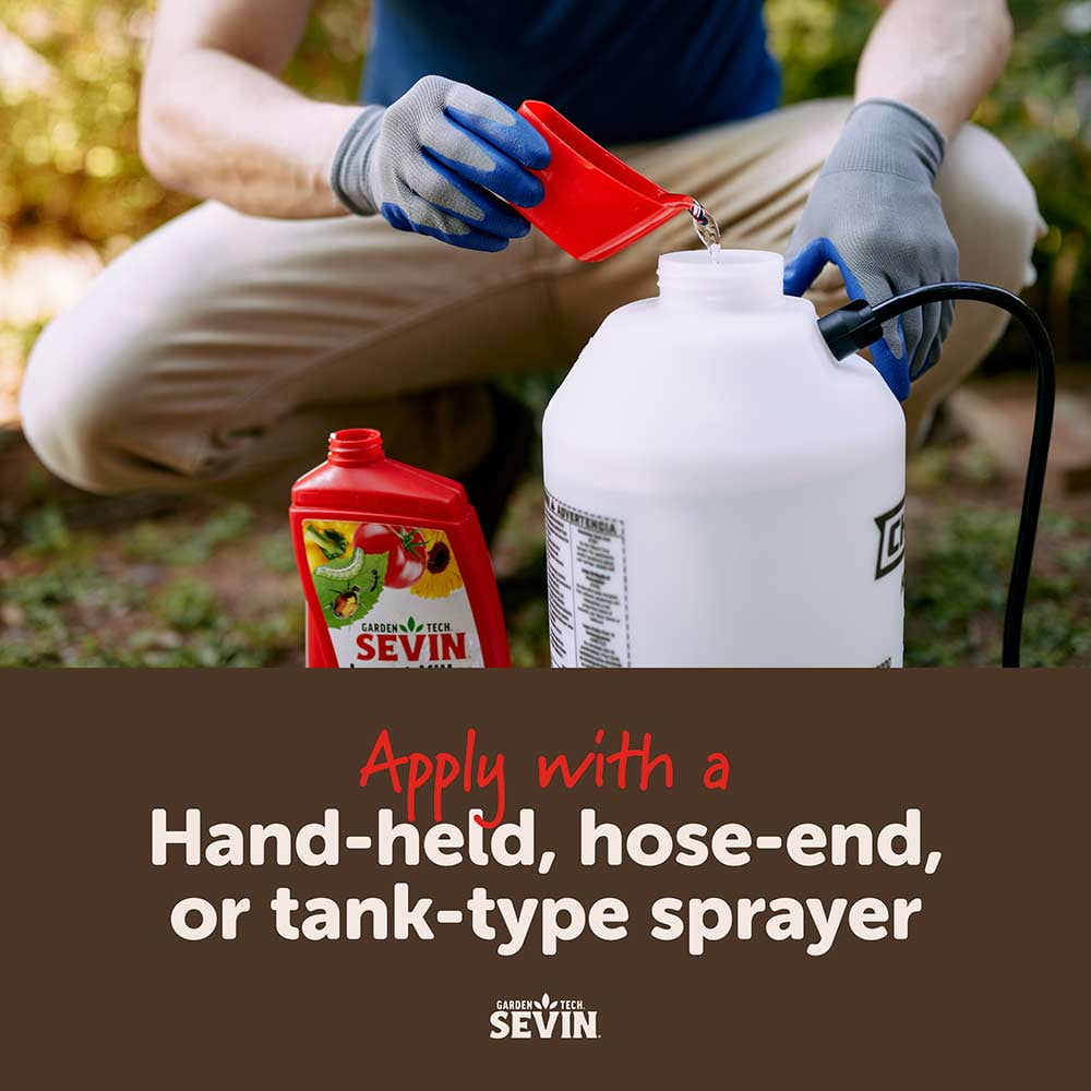 Sevin Insect Killer Concentrate for Lawns and Gardens (16 oz) lkigp