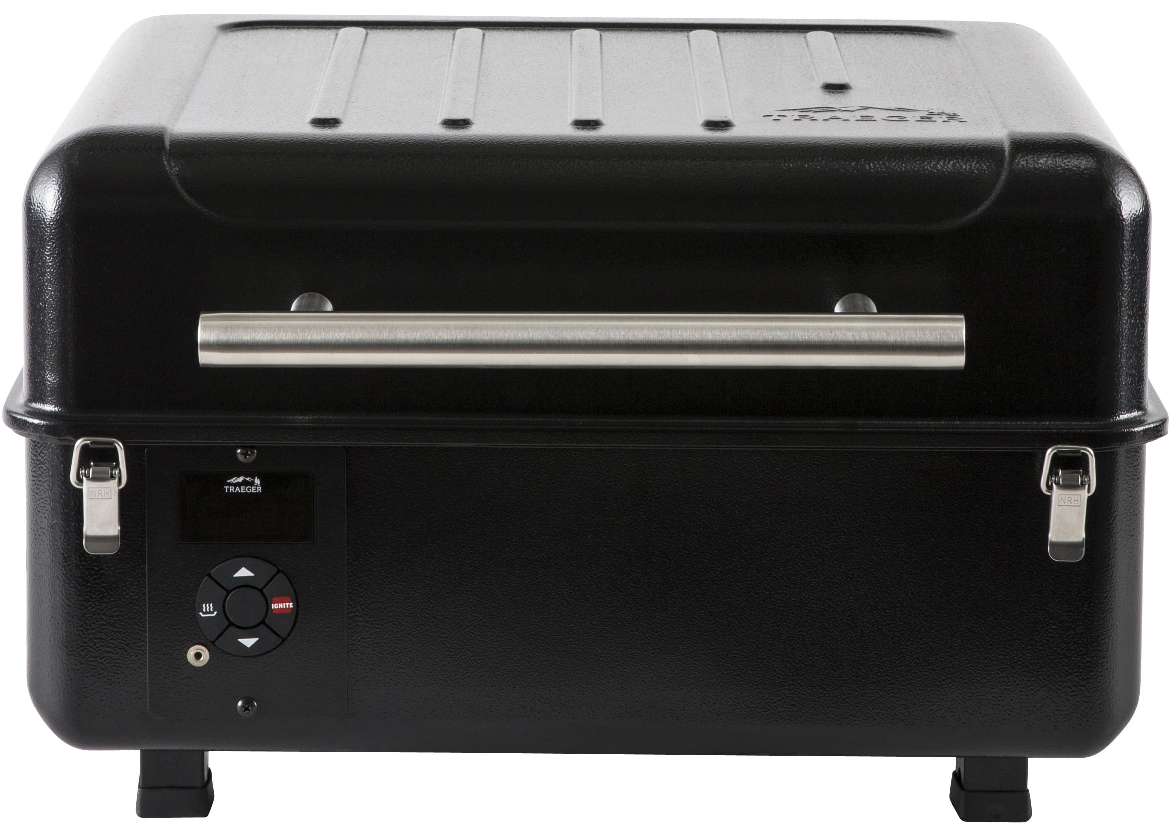 Traeger Pellet Grills Ranger Portable Wood Pellet Grill and Smoker (Black, 184 sq in) k3x06