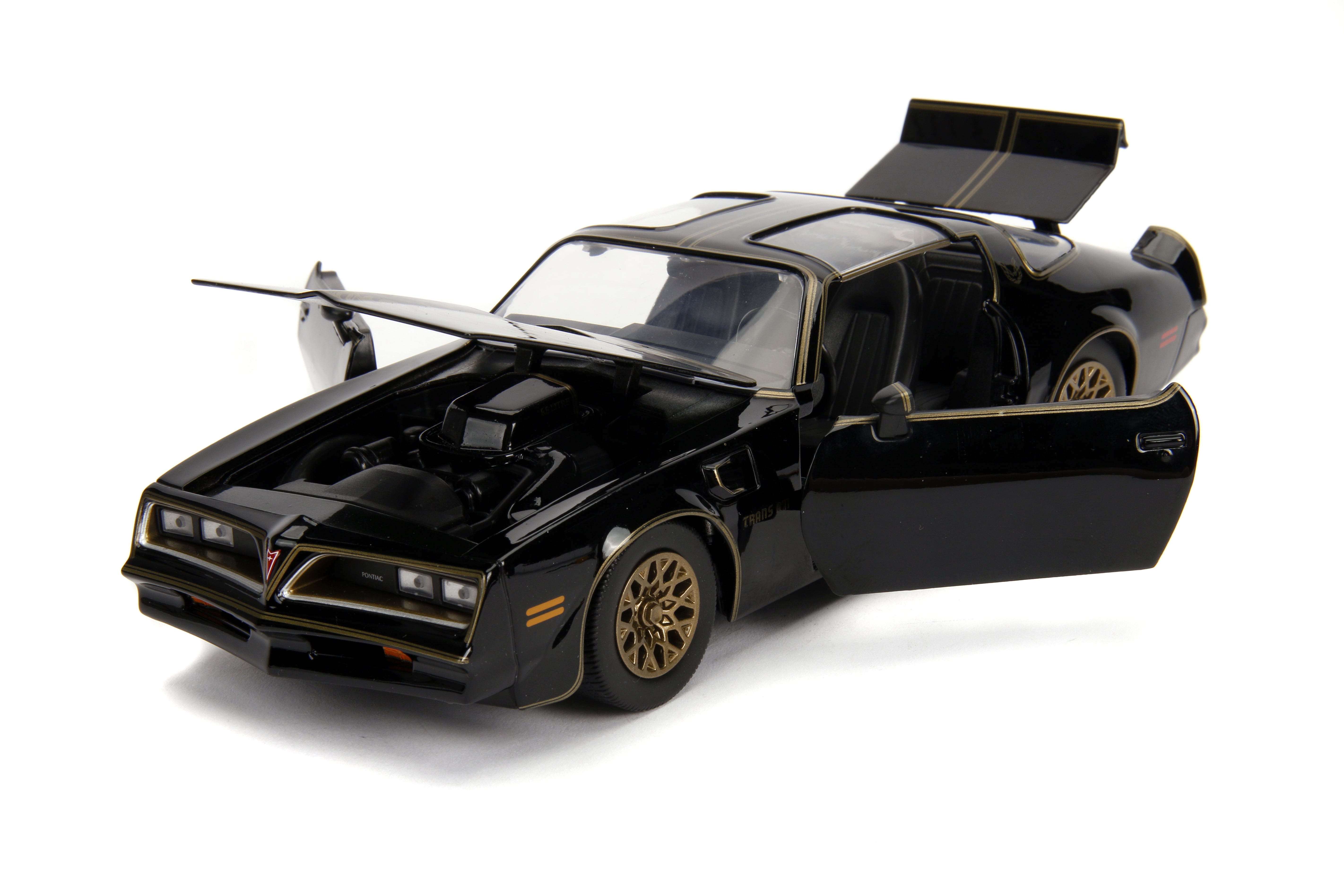 Jada Toys Smokey and The Bandit 1977 Pontiac Firebird Die-cast Model Car with Collectible Belt Buckle (1:24 Scale) bufy9