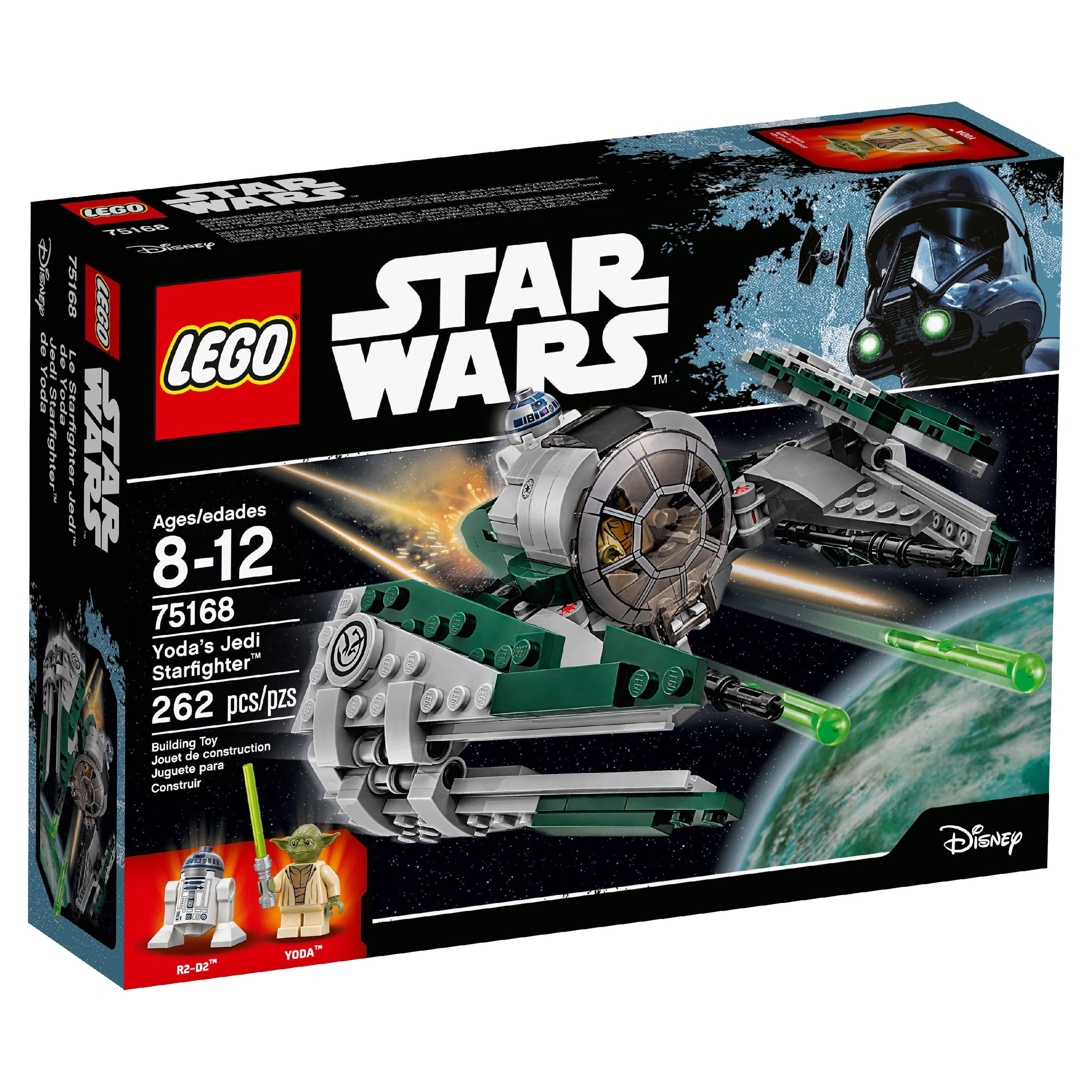 LEGO Star Wars Yoda's Jedi Starfighter Building Kit (262 Pieces, 7 in L x 5 in W x 2 in H) fylbs