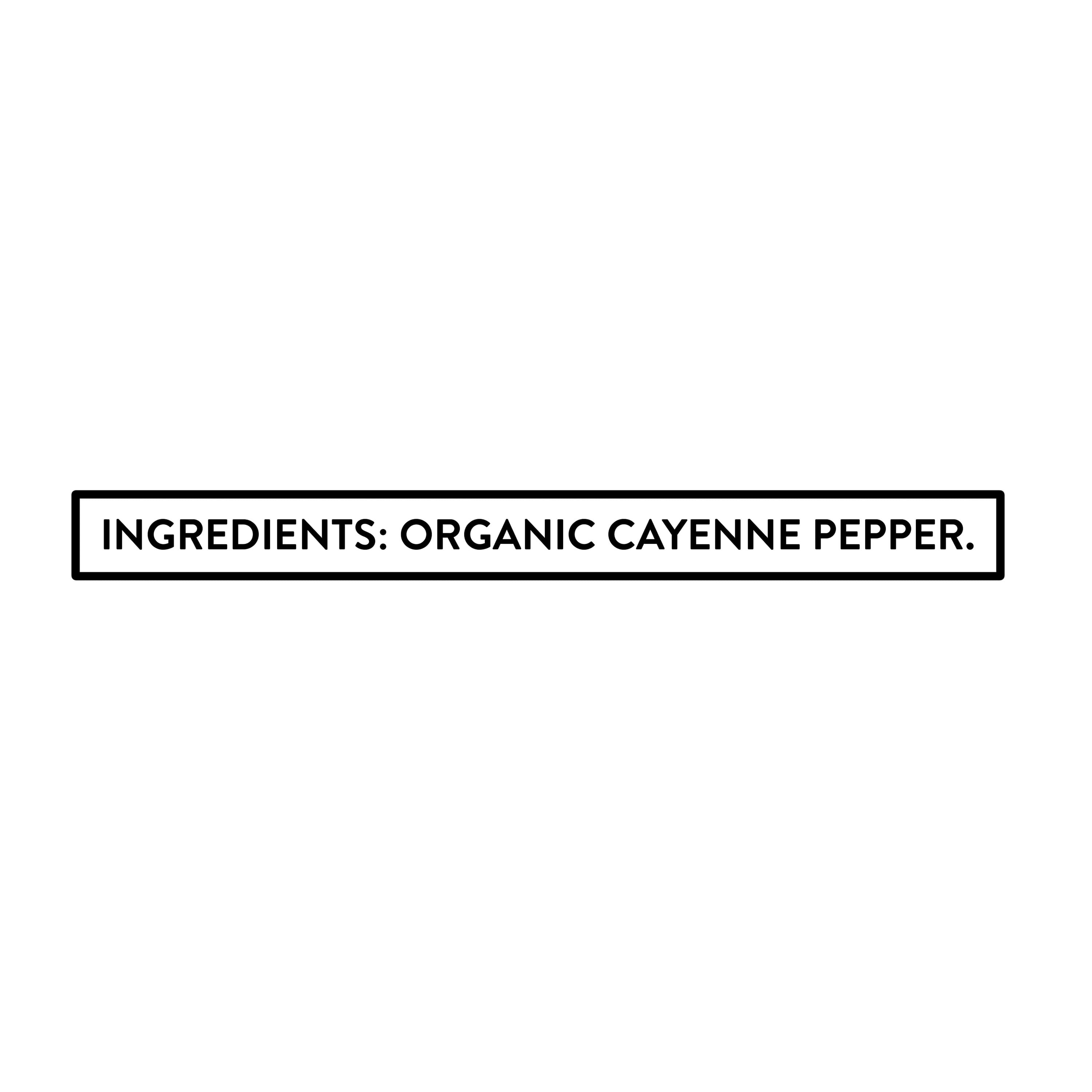 Great Value Organic Cayenne Pepper (Ground Spice, 1.7 oz) lviun