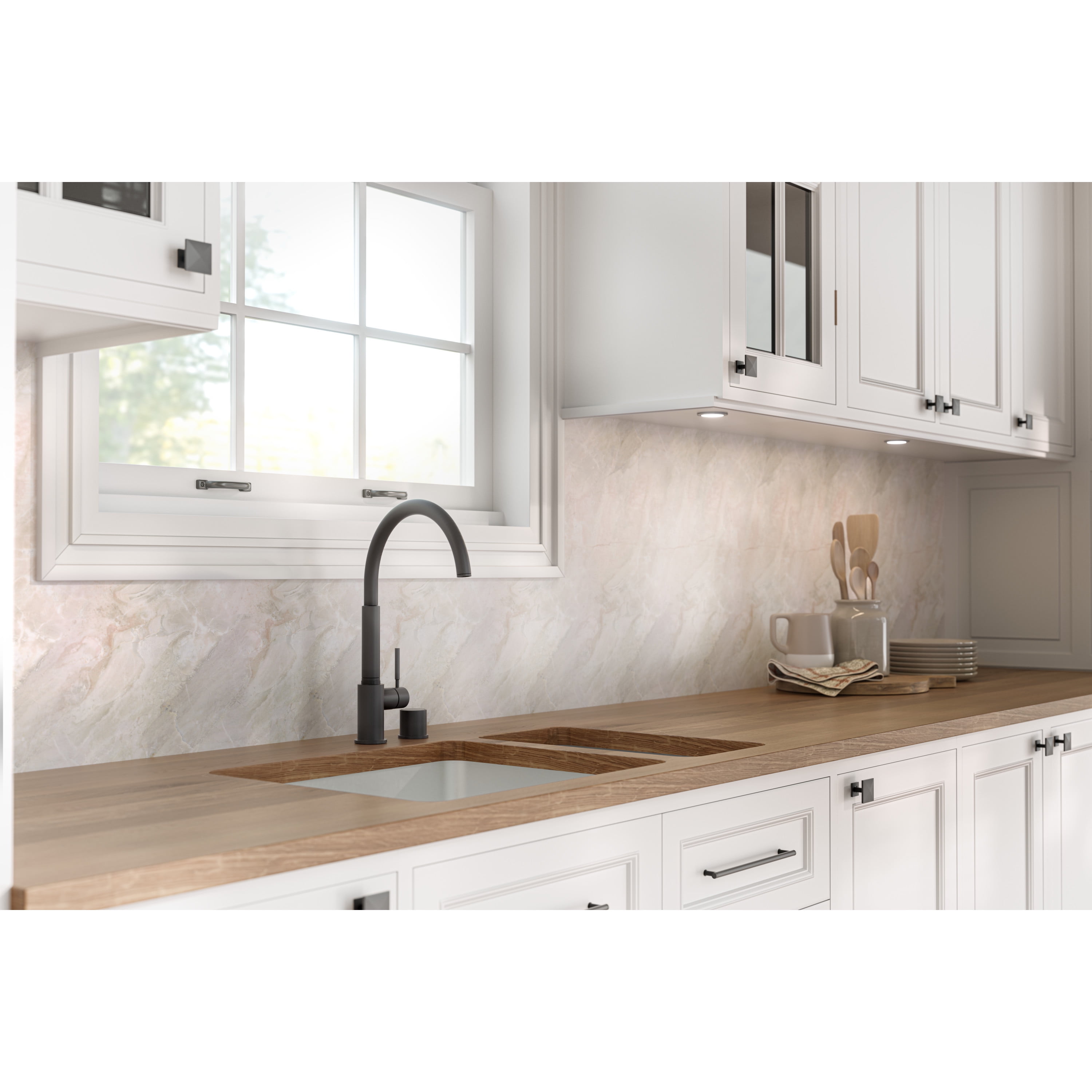 EasyLiner Premium Peel & Stick Adhesive Liner (Taupe Marble, 20 in. x 18 ft.) fui2n