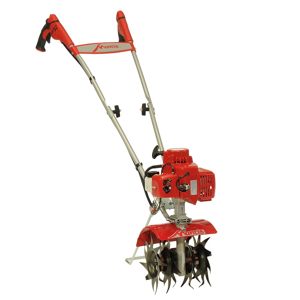 Mantis 7924 Garden Tiller and Cultivator with Echo 2-Cycle Engine (9 in Tilling Width) 7z2xx