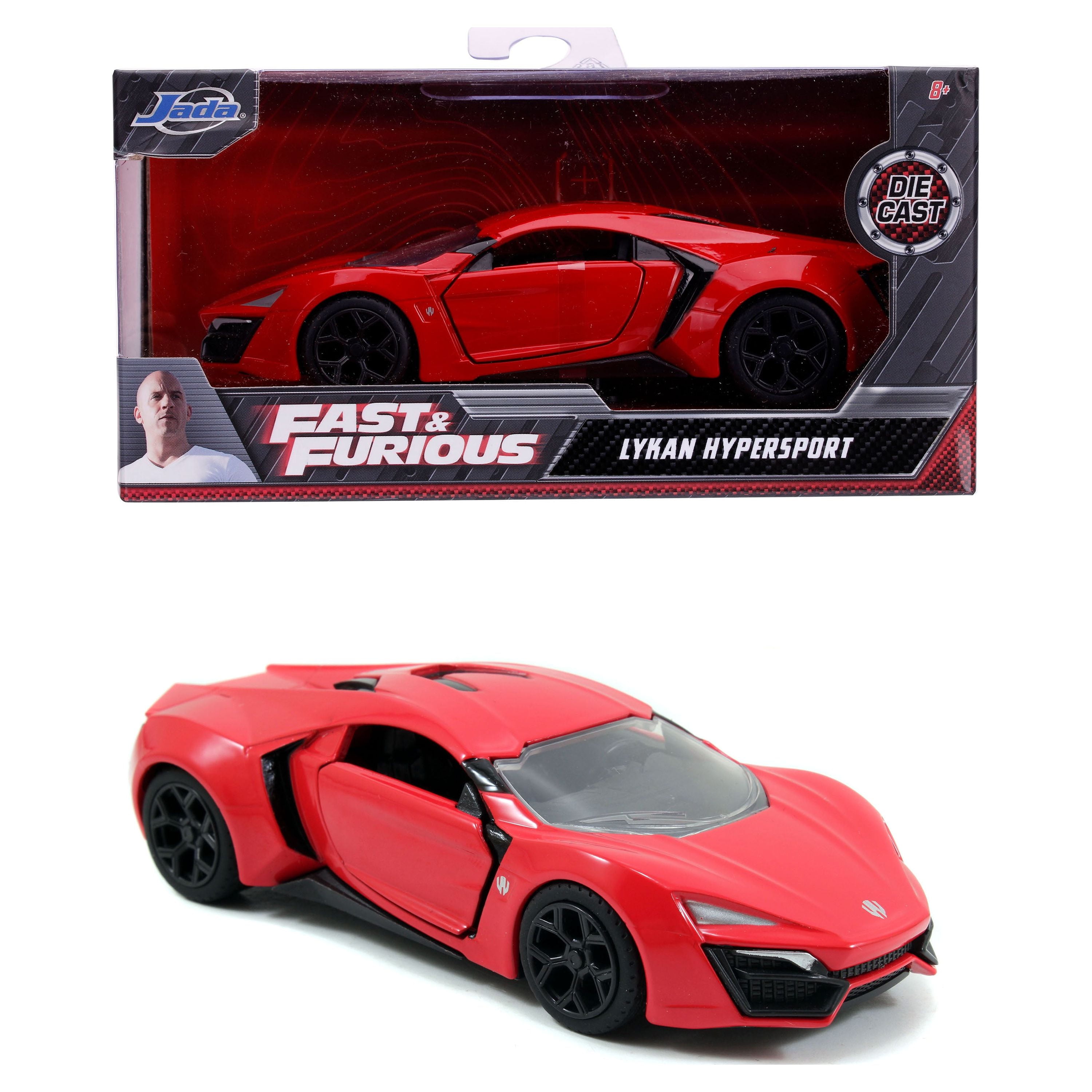 Jada Toys Fast & Furious Die-Cast Car Model Vehicle (1:32 Scale, 1 Car) egjwf