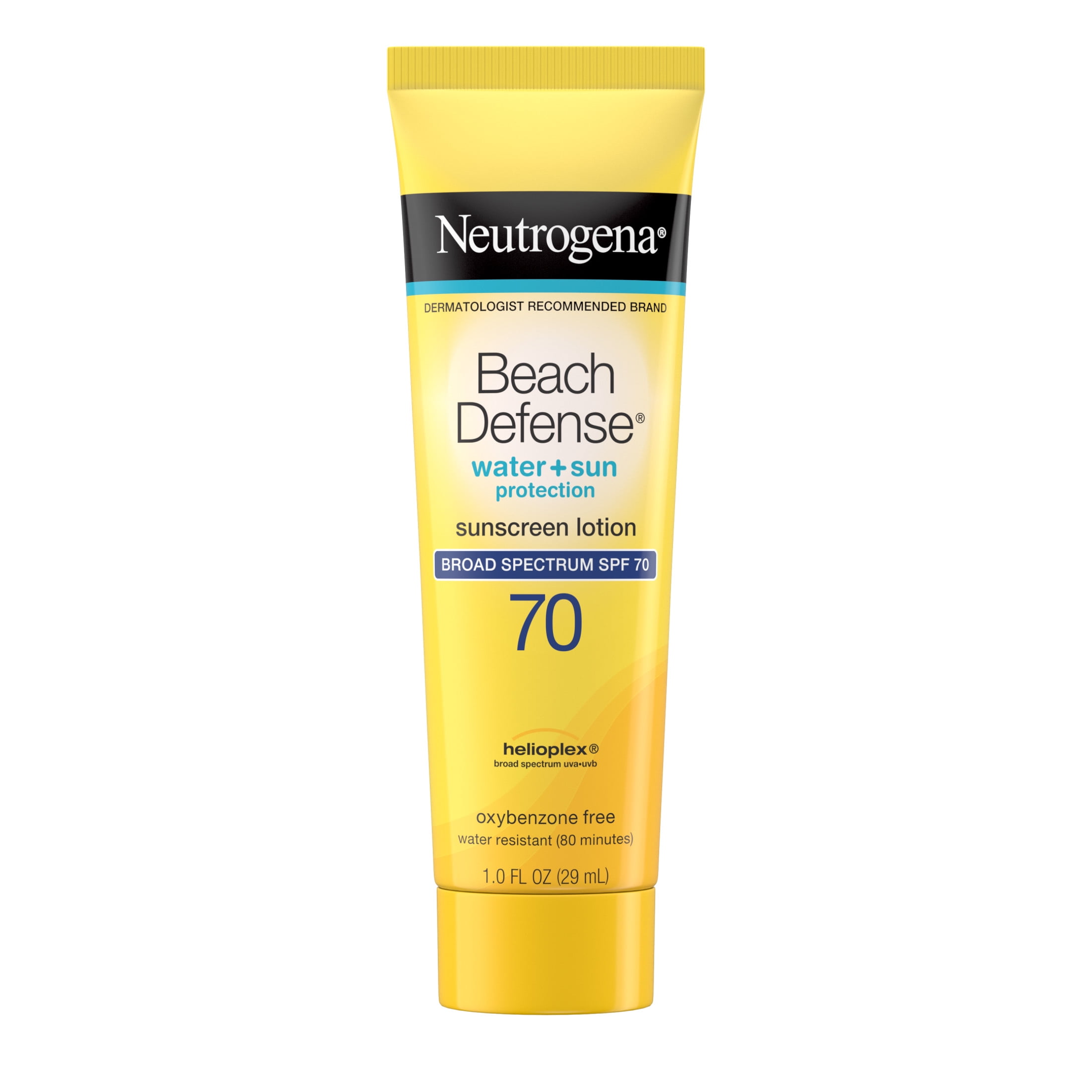 Neutrogena Beach Defense Body Sunscreen Lotion SPF 70 (1 oz) bc6b1
