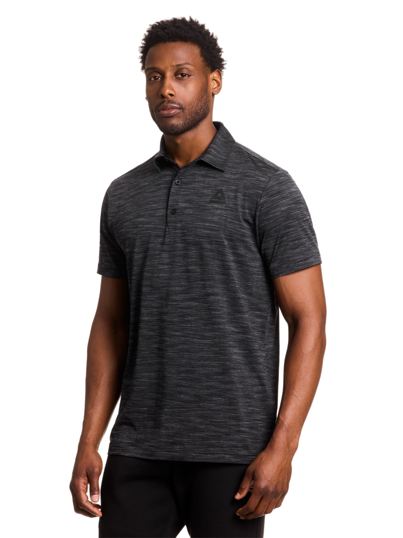 Reebok Men's Victory Performance Polo Shirt (Black, XS) 4udu9