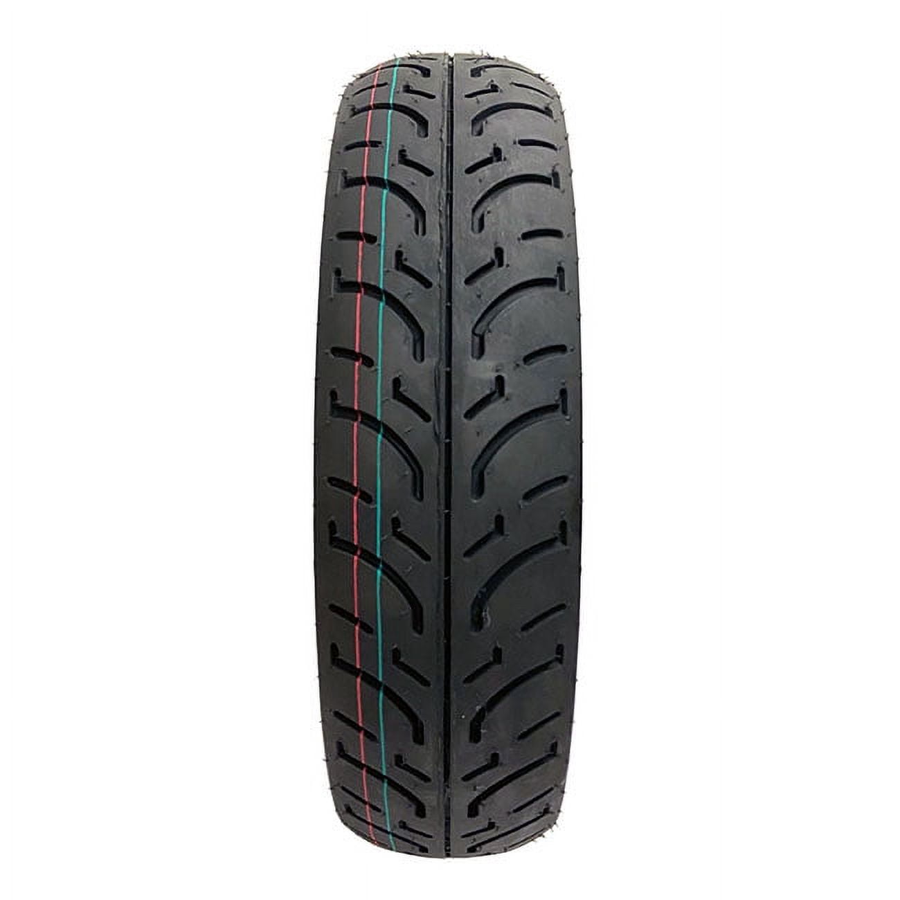 MMG Motorcycle Tire Set (Front 100/80-16, Rear 120/80-16) High-Grip Performance Rubber for Scooters ot515