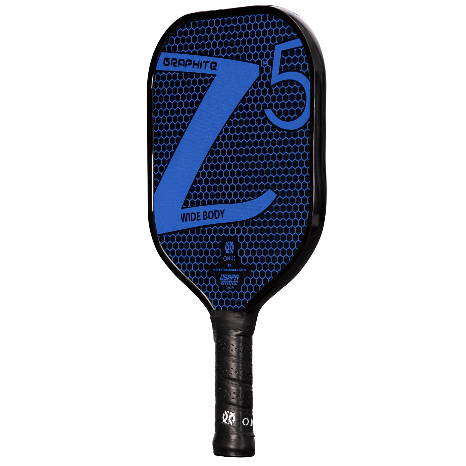 Onix Graphite Z5 Carbon Fiber Pickleball Paddle with Cushion Comfort Grip (Navy, 8.2 oz) bl7j9