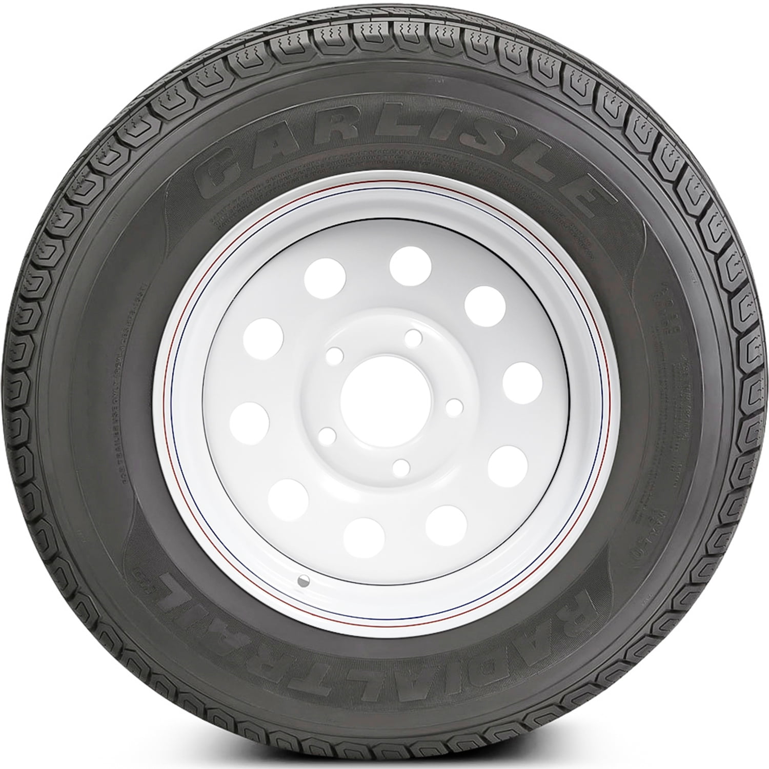 Carlisle Radial Trail HD Trailer Tires (ST175/80R13, Load Range C, 6 Ply, Set of 2) fets9