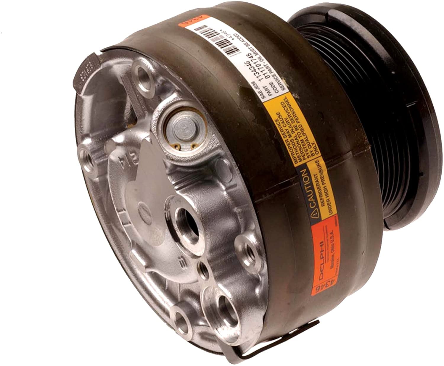GM Genuine Parts R4 Air Conditioning Compressor and Clutch Assembly (15-20185, Vehicle Specific) nk6je