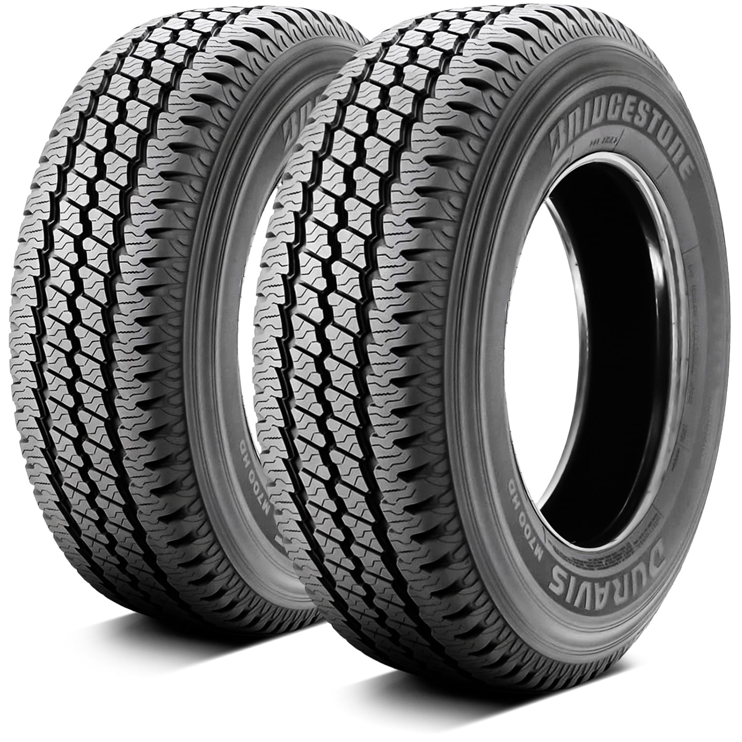 Bridgestone Duravis M700 HD All-Season Trailer Tires (ST235/85R16, 10 Ply, Set of 4) wptsa