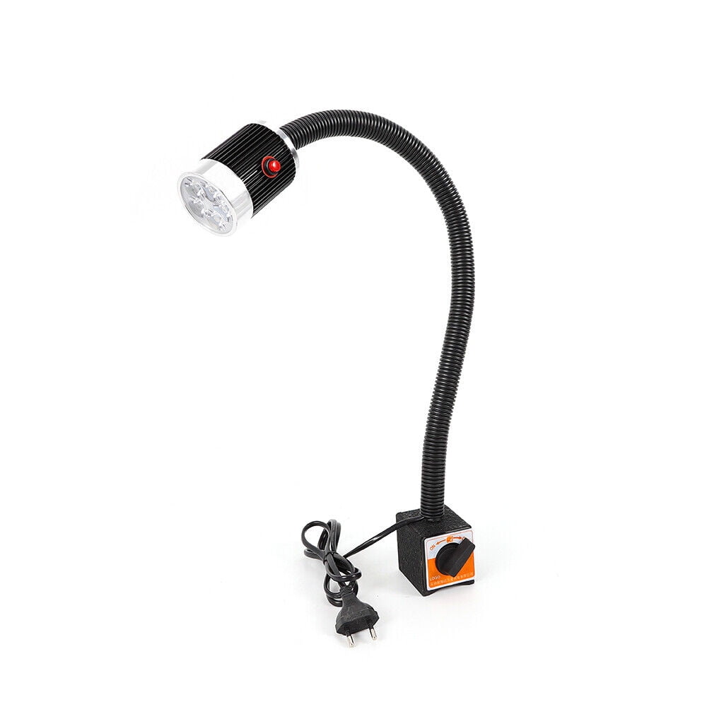 Generic LED Flexible Gooseneck Work Light with Magnetic Base (Black, 12 in) ssmbk