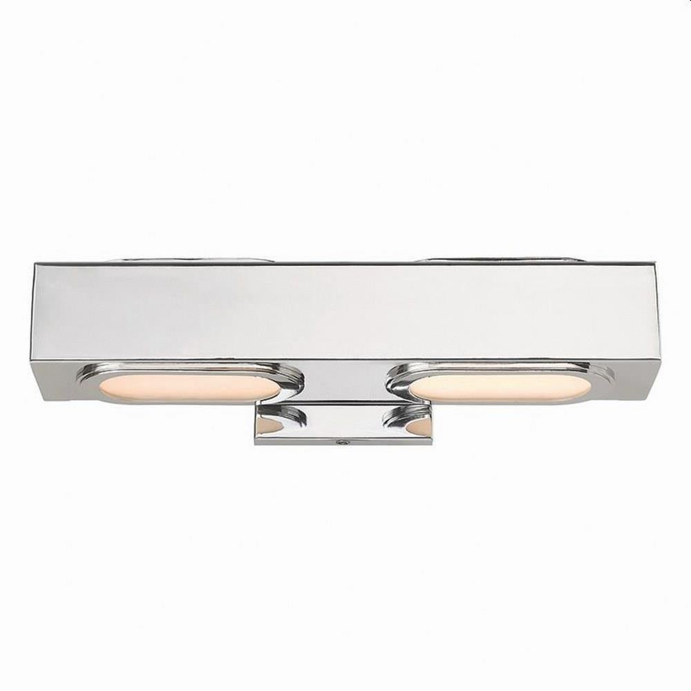 Bailey Street Red Glen LED Bathroom Vanity Light (Polished Chrome, 16 in Wide) agbvr