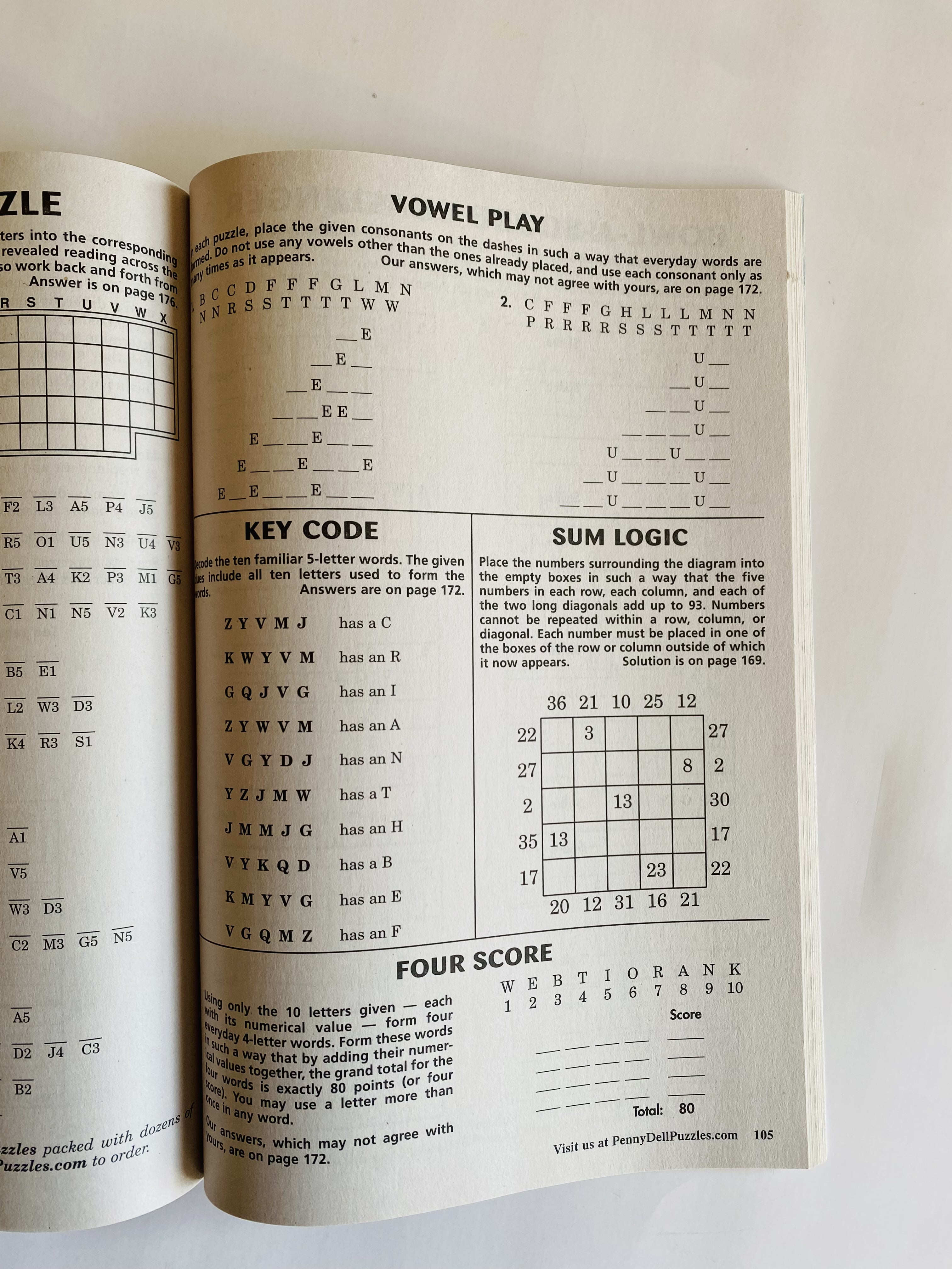 Dell Solver's Choice Variety Puzzles (Volumes 69 and 70, 178 Pages) bq7cr