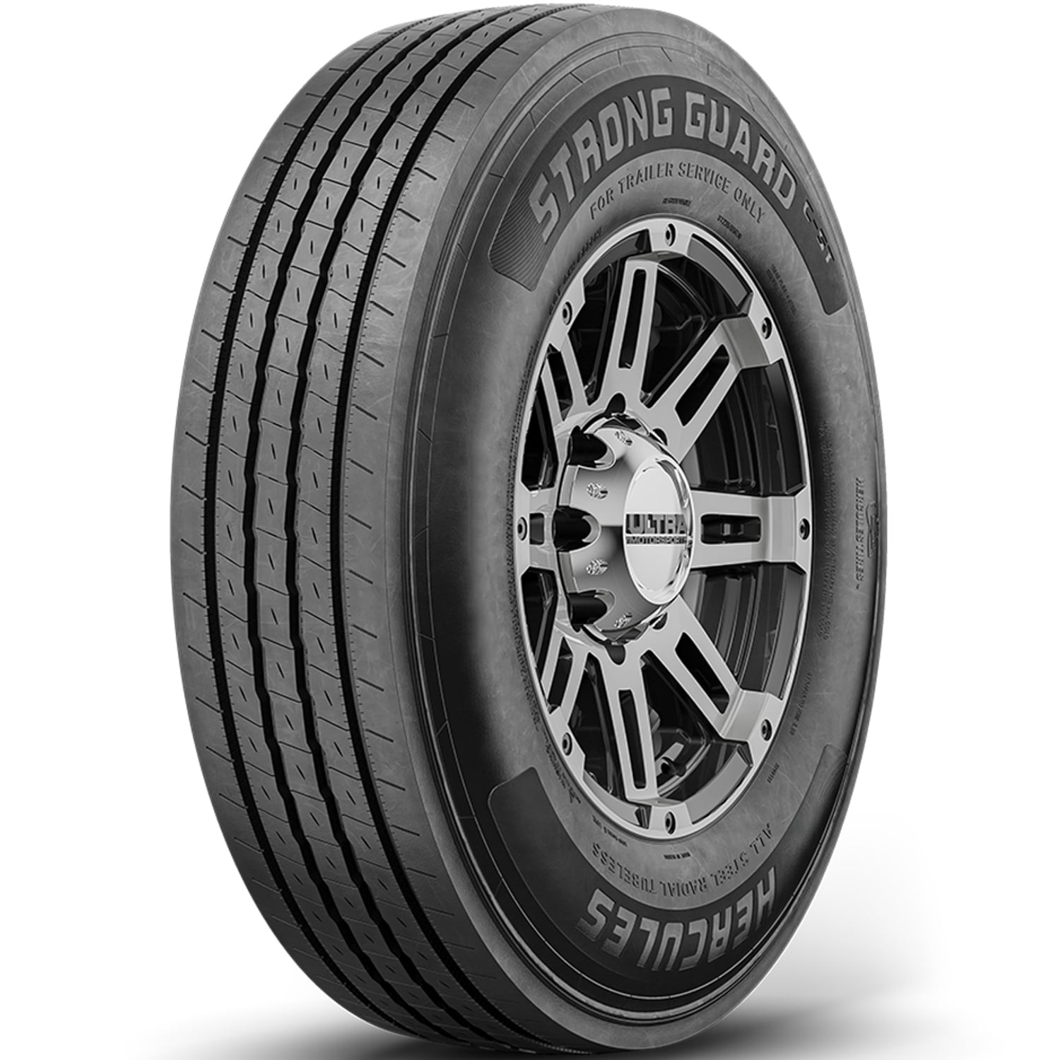 Hercules Strong Guard C-ST All Steel Trailer Tire (ST235/85R16, 14 Ply, Load Range G) bmr56
