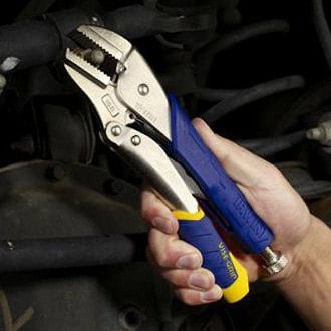 IRWIN Vise-Grip Fast Release Locking Pliers Set (Blue, 6 in and 10 in) urabe